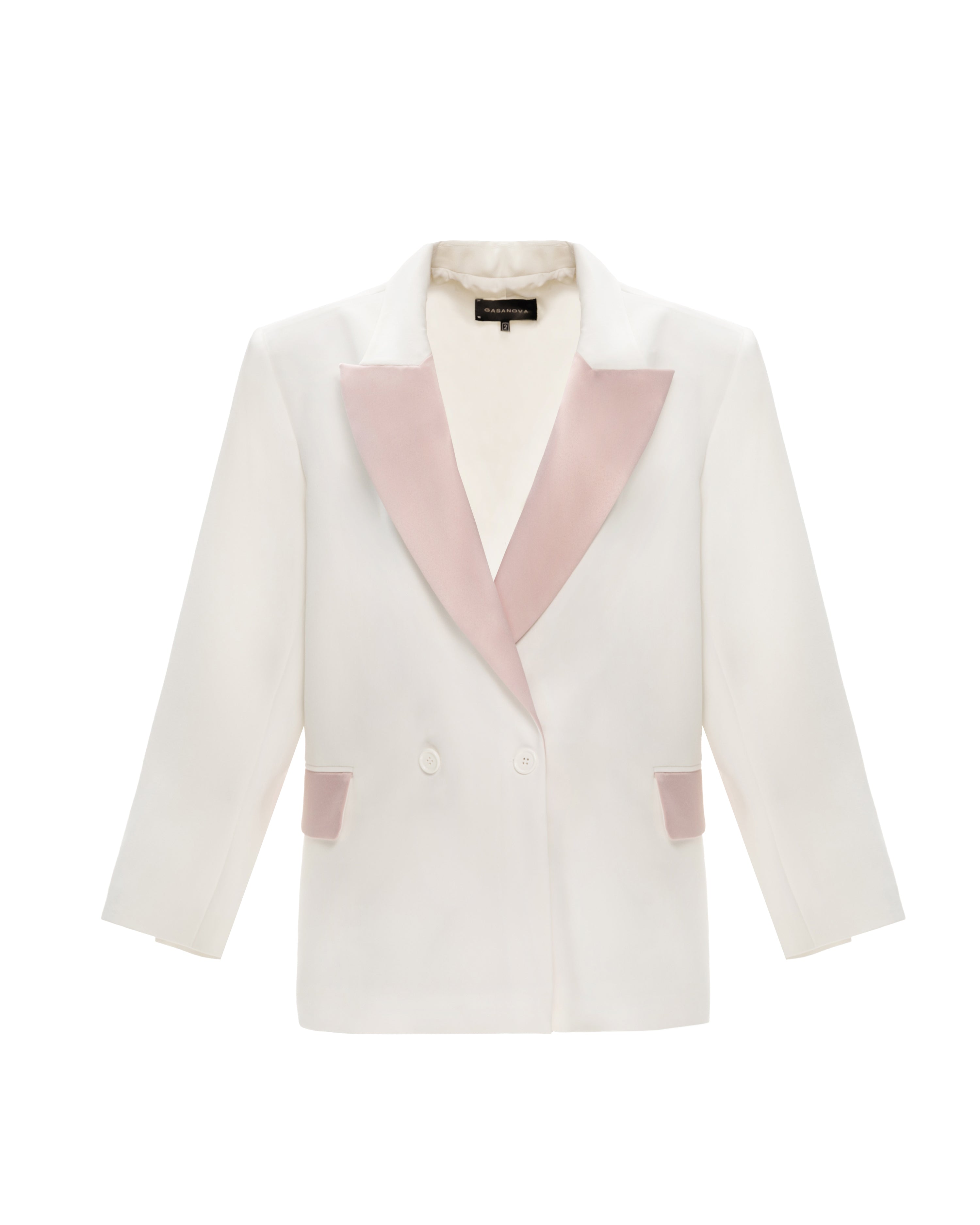 Oversized tuxedo blazer