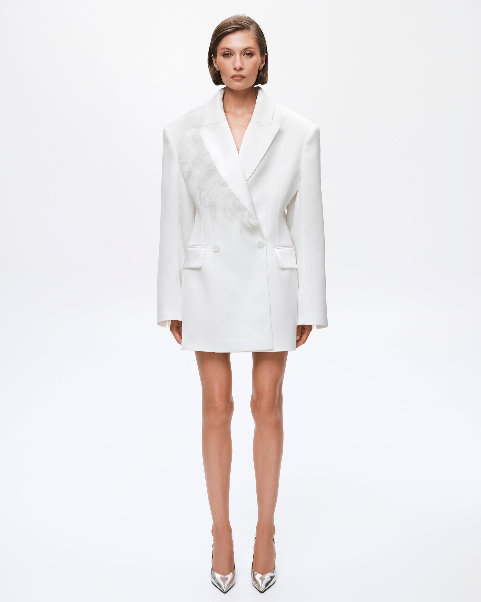 Double-Breasted Blazer Dress Mia
