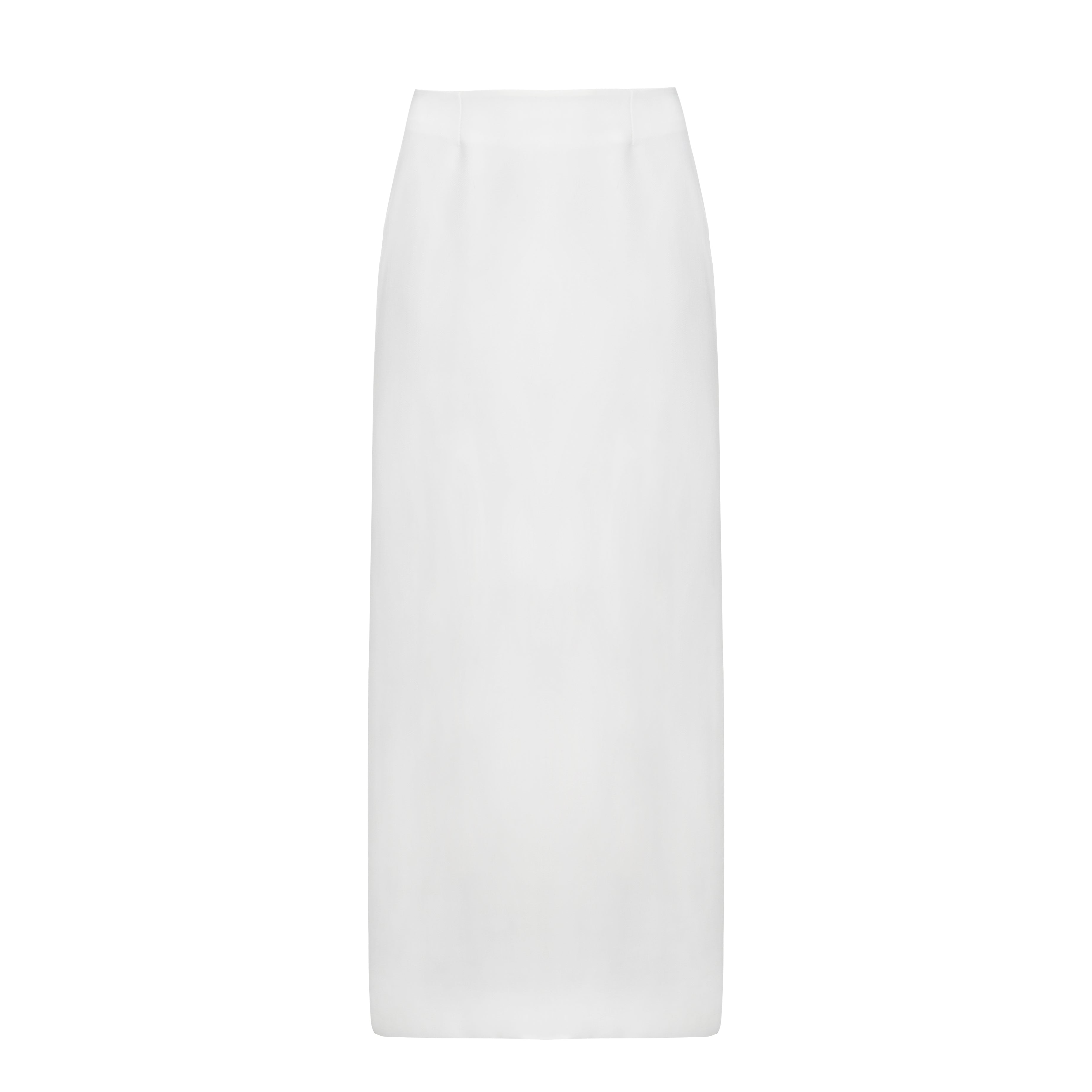 Maxi Skirt with Round Waistband