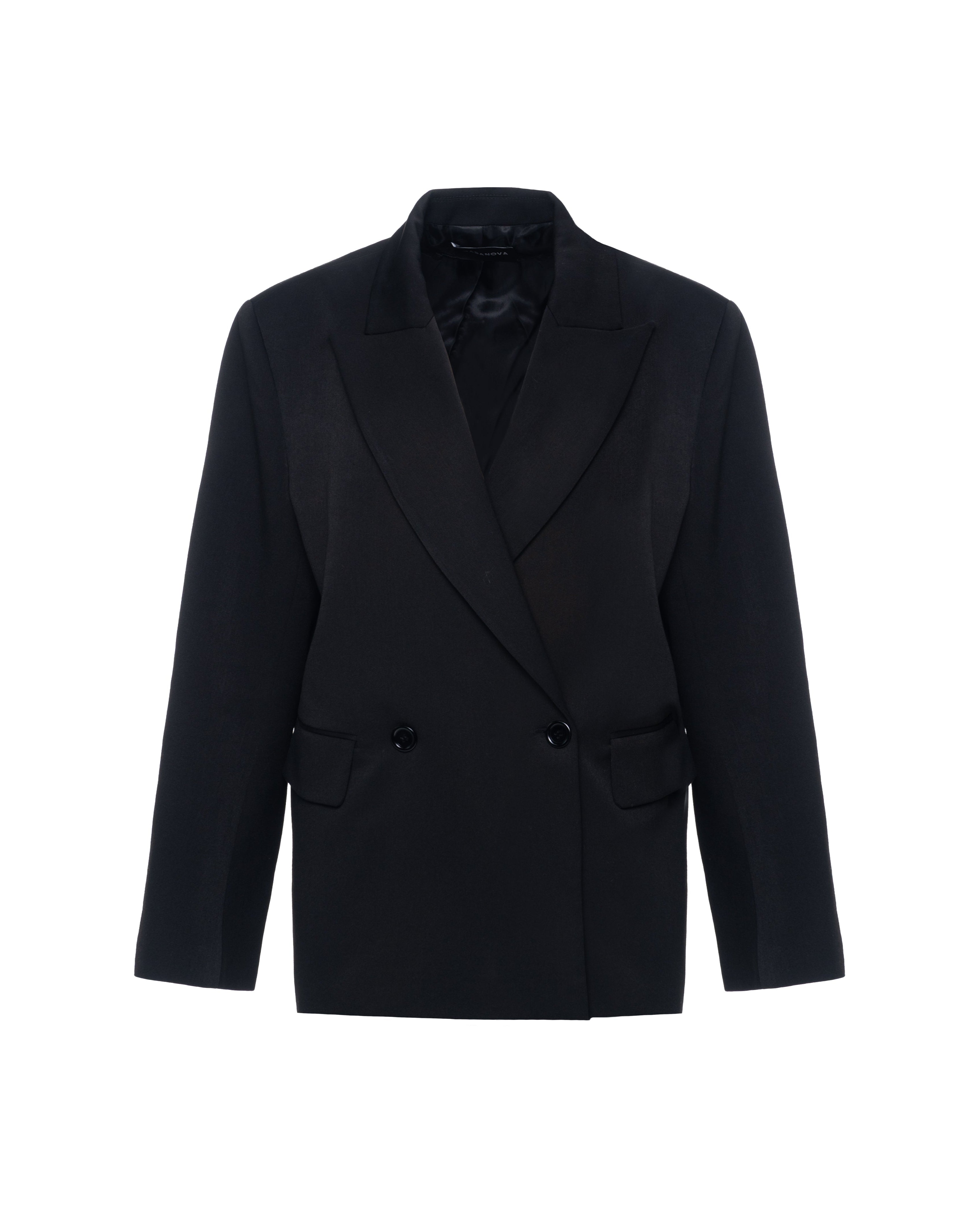 Oversized tuxedo blazer