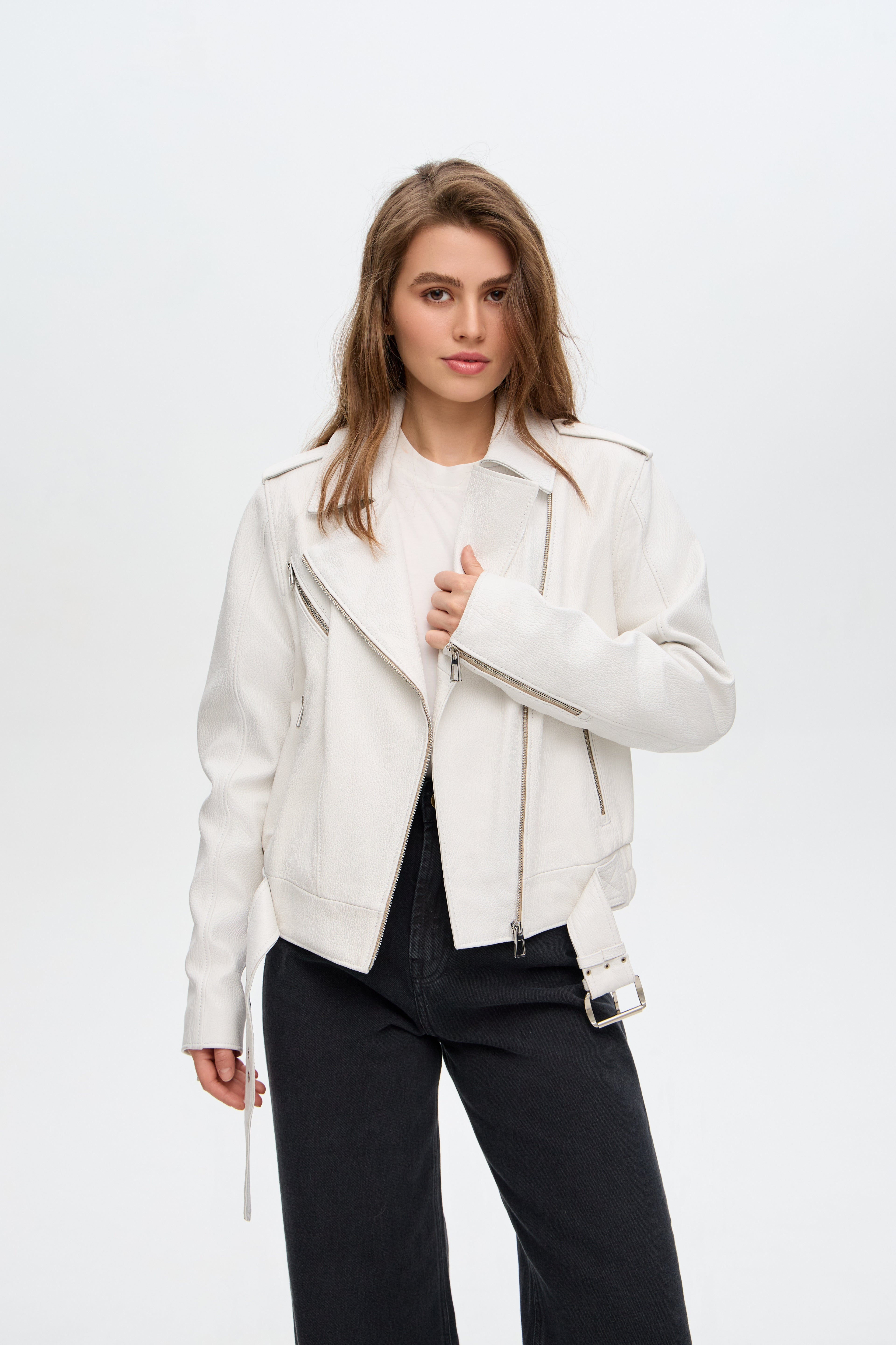Leather jacket