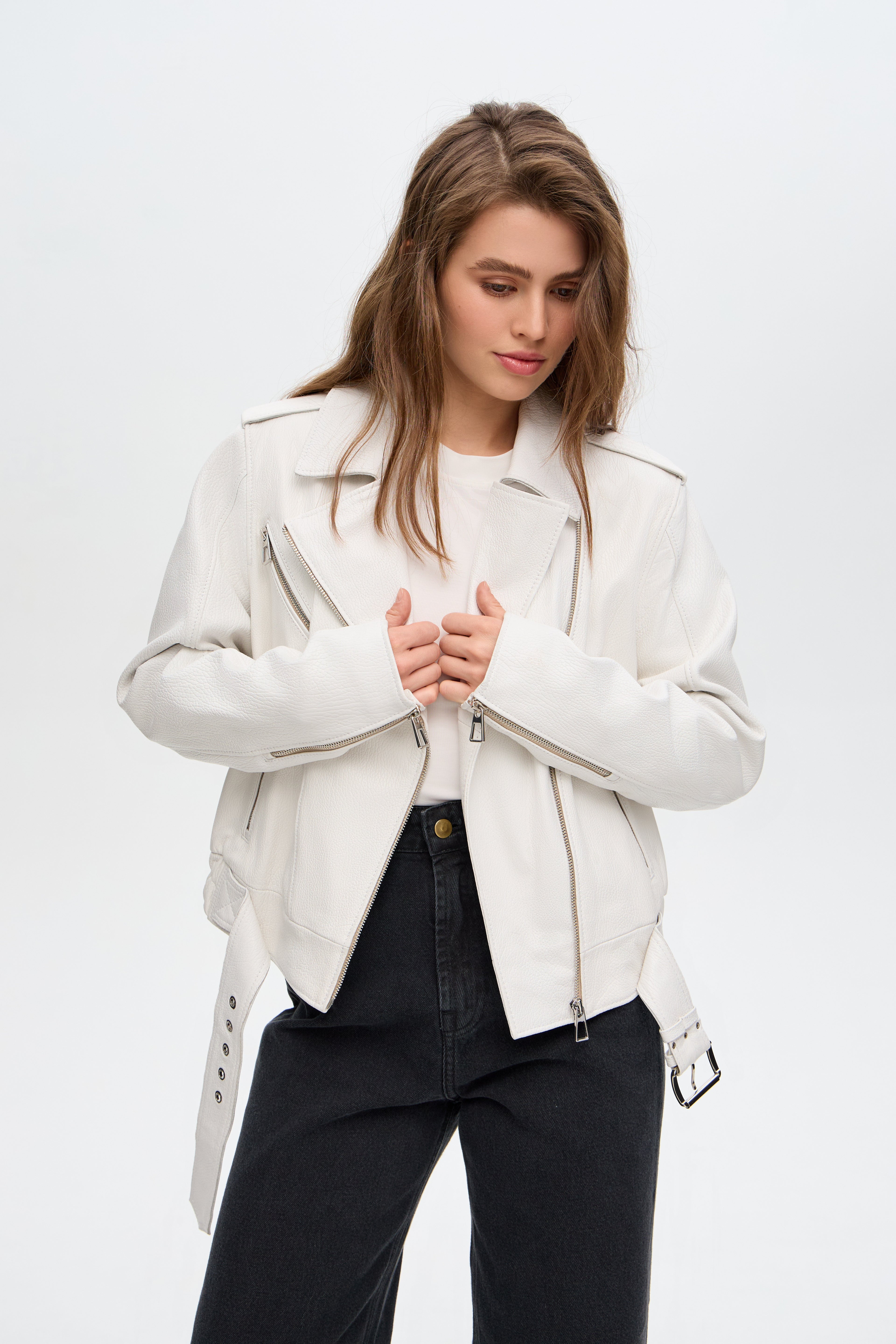 Leather jacket