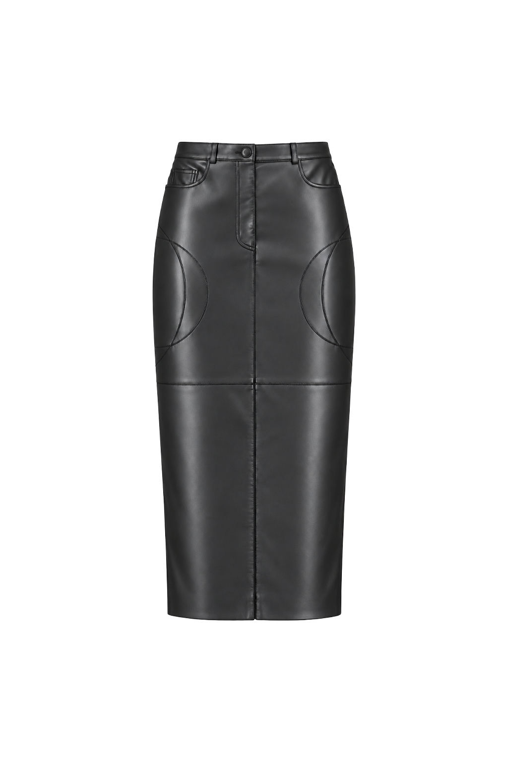 Midi Skirt With Undercuts