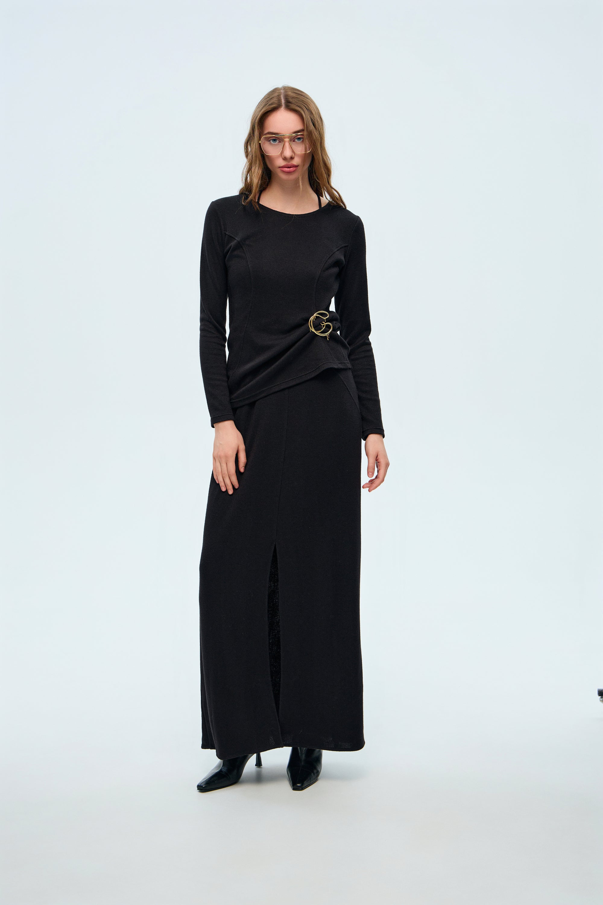 Wrap Maxi Skirt