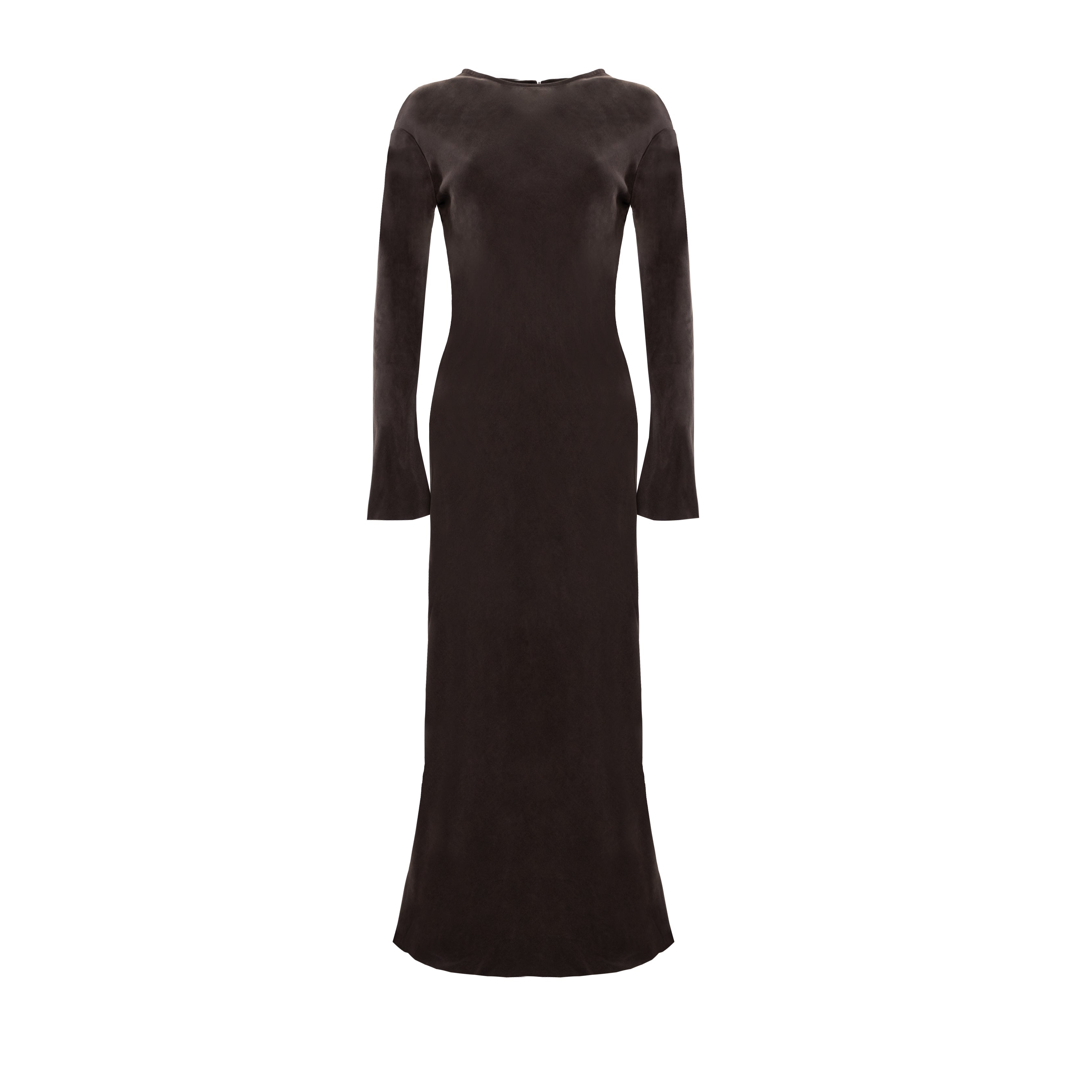 Longsleeve silk dress