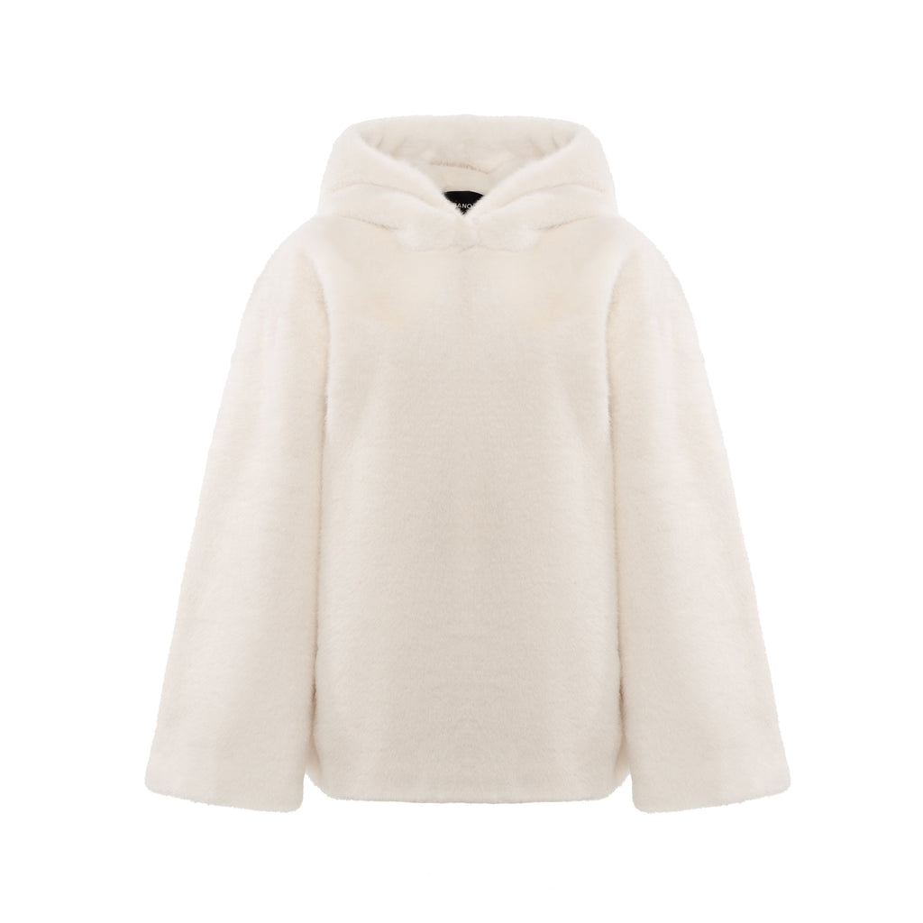 Fur hoodie