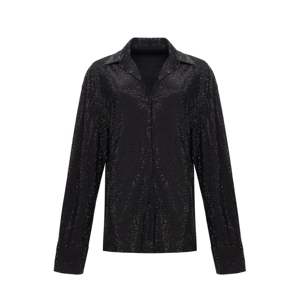Cristall oversized shirt