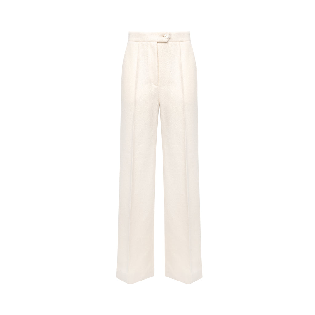 Woolen palazzo pants
