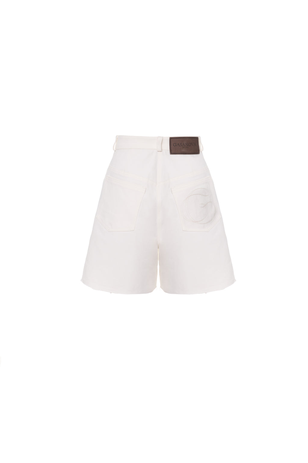 Джинсові шорти з хвилею