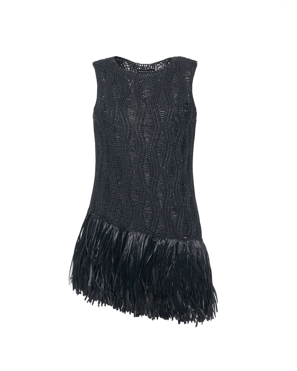 Плетений топ з рафії