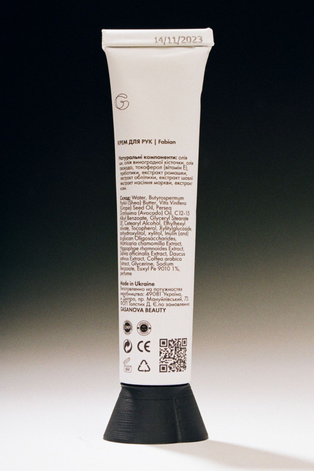 Hand cream "Leather & Orris"