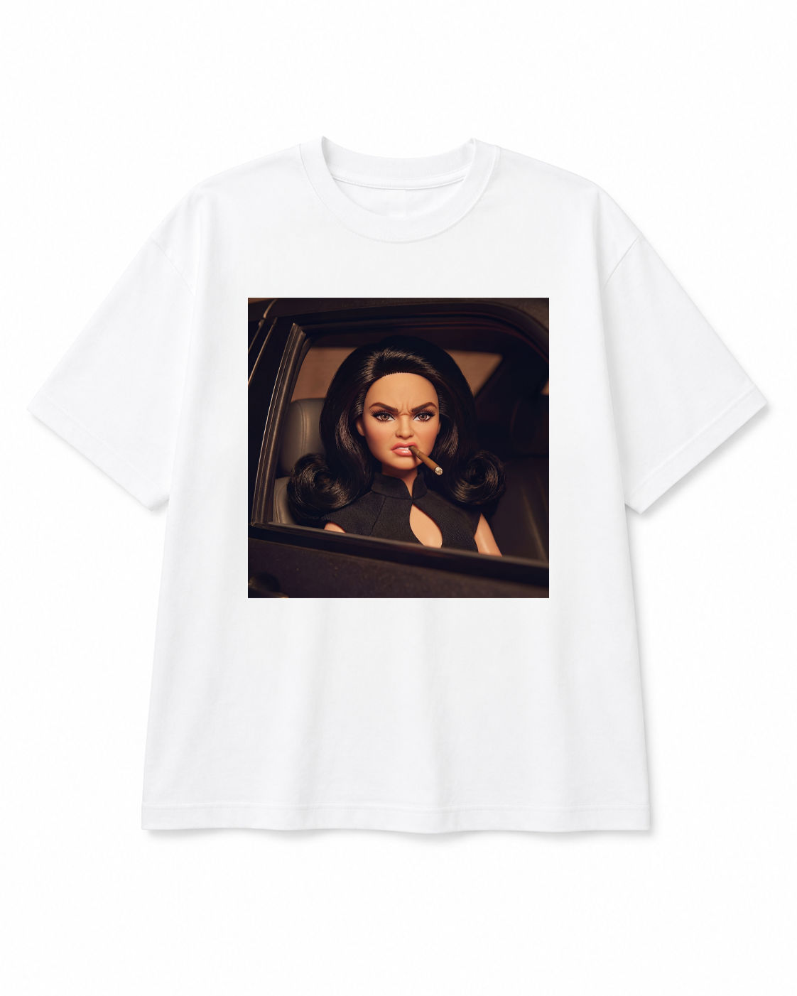 T-shirt Smoking girl