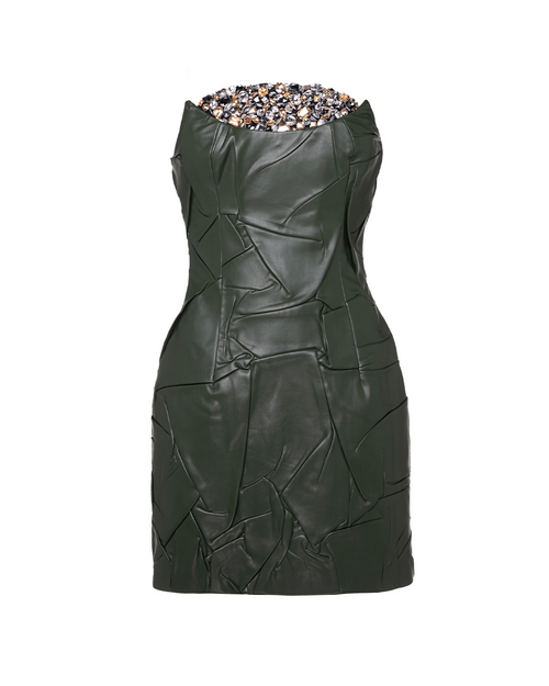 Mini Dress Black pepper | GASANOVA