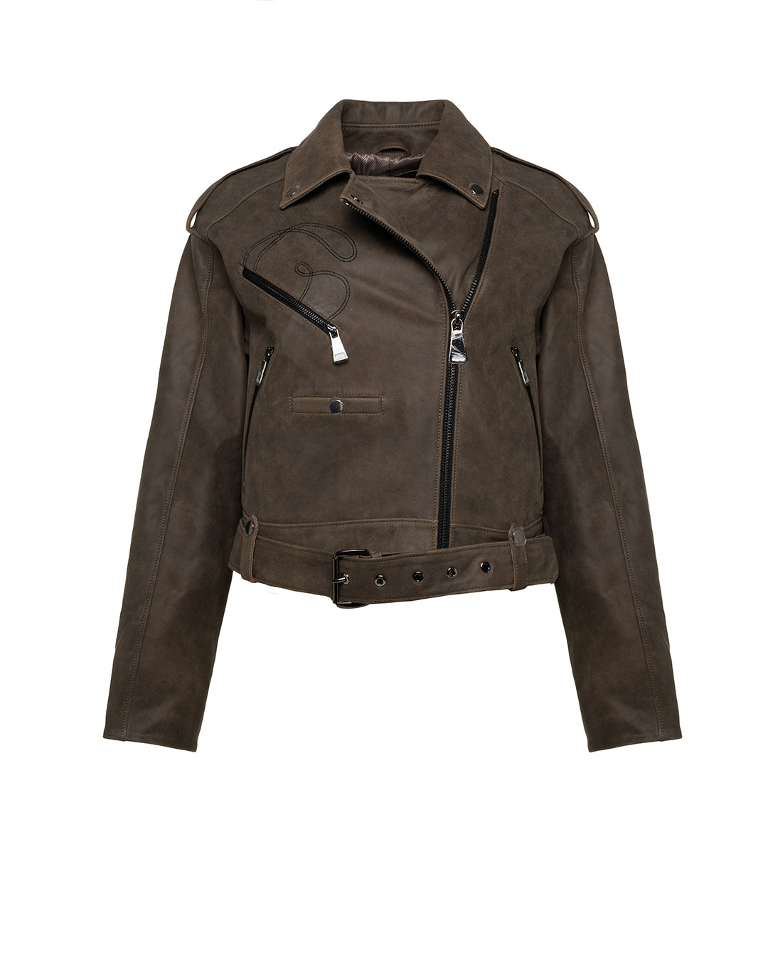 Leather Jacket | Дизайнерська жакет від GASANOVA – Gasanova
