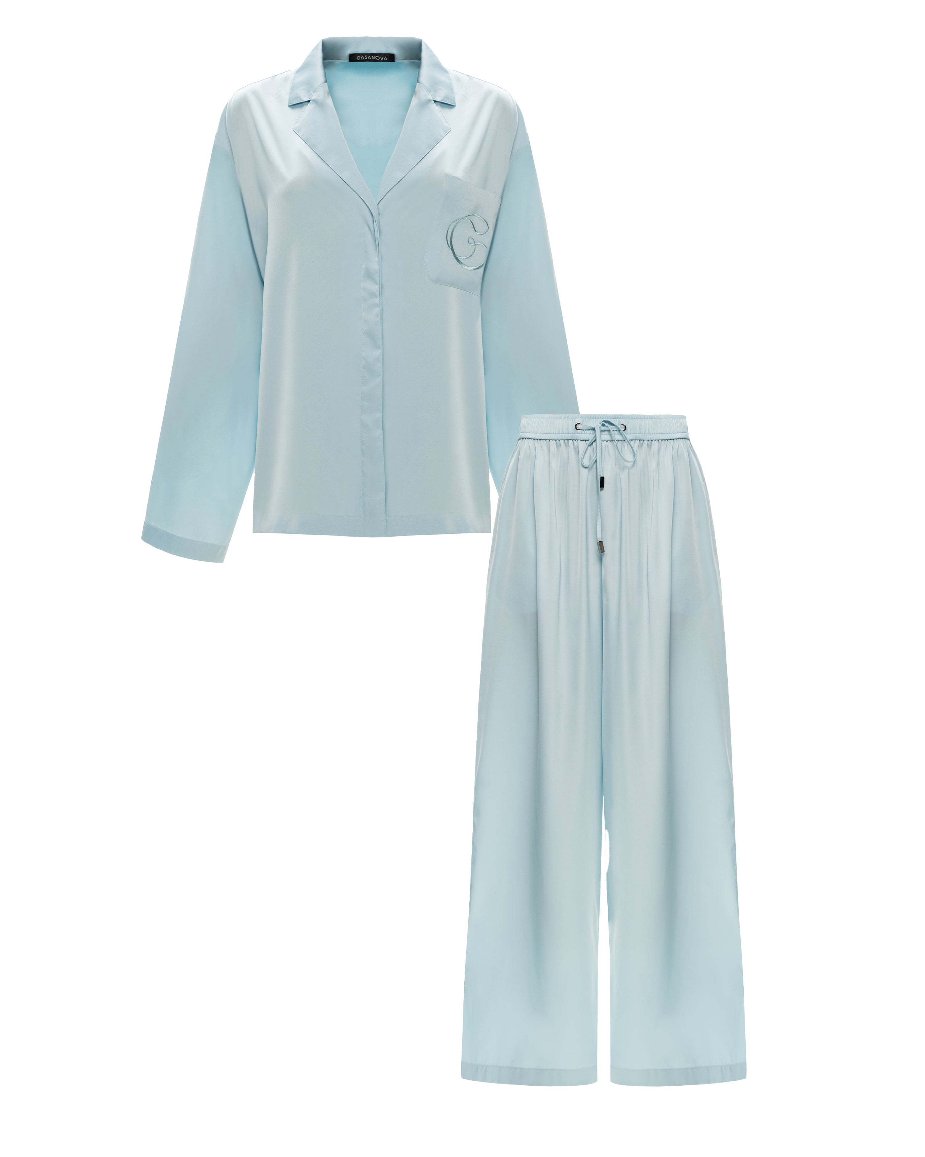 Silk suit