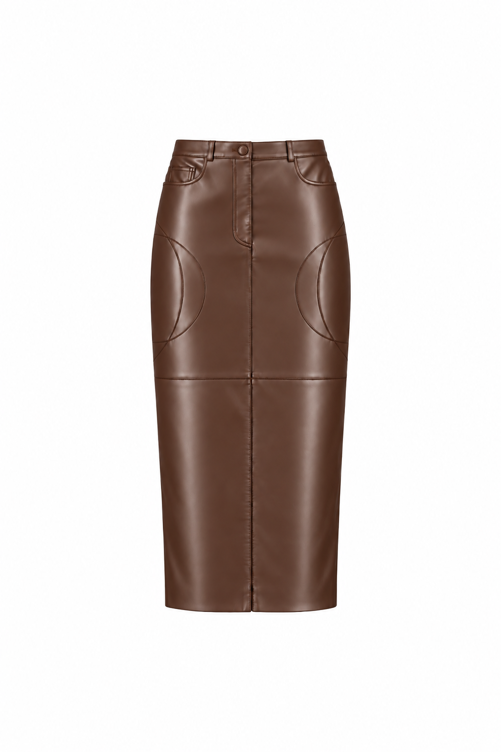 Midi Skirt With Undercuts