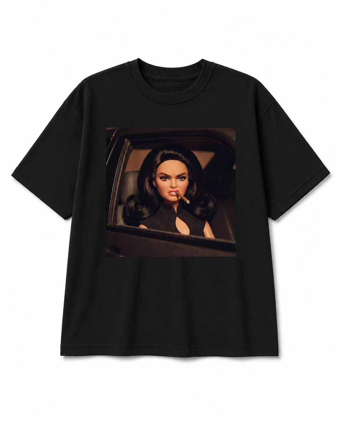 T-shirt Smoking girl