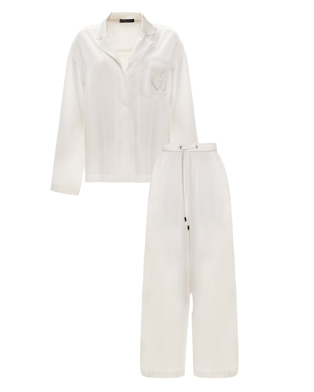 Silk suit