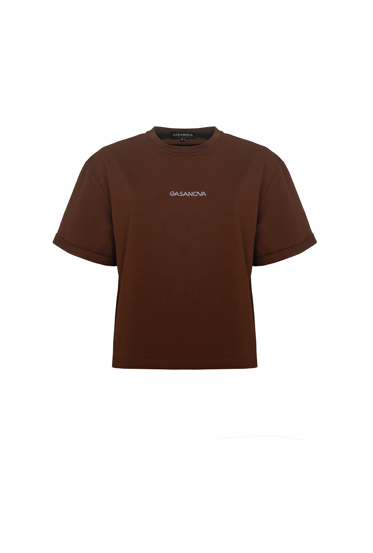 T-shirt cropped mini logo