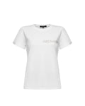 T-shirt with rhinestone embroidery GASANOVA