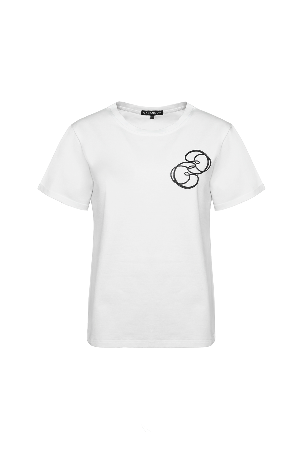 T-shirt with double monogram | GASANOVA
