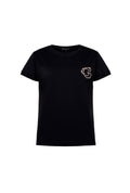 T-shirt With Rhinestones Monogram