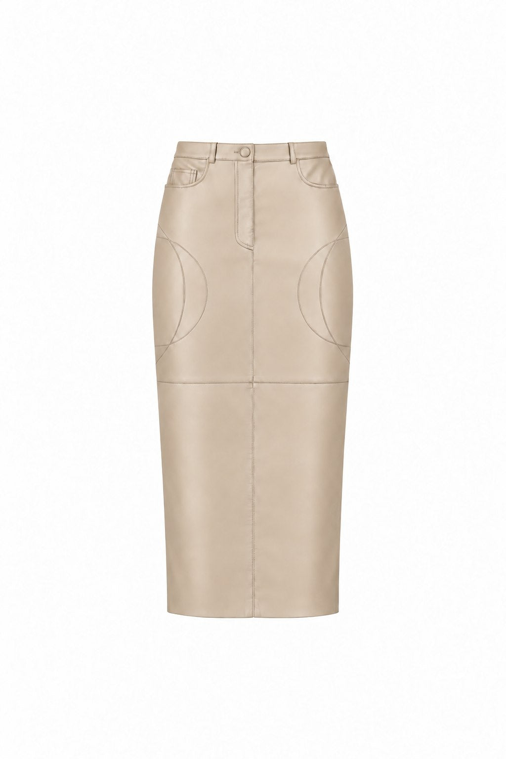 Midi Skirt With Undercuts