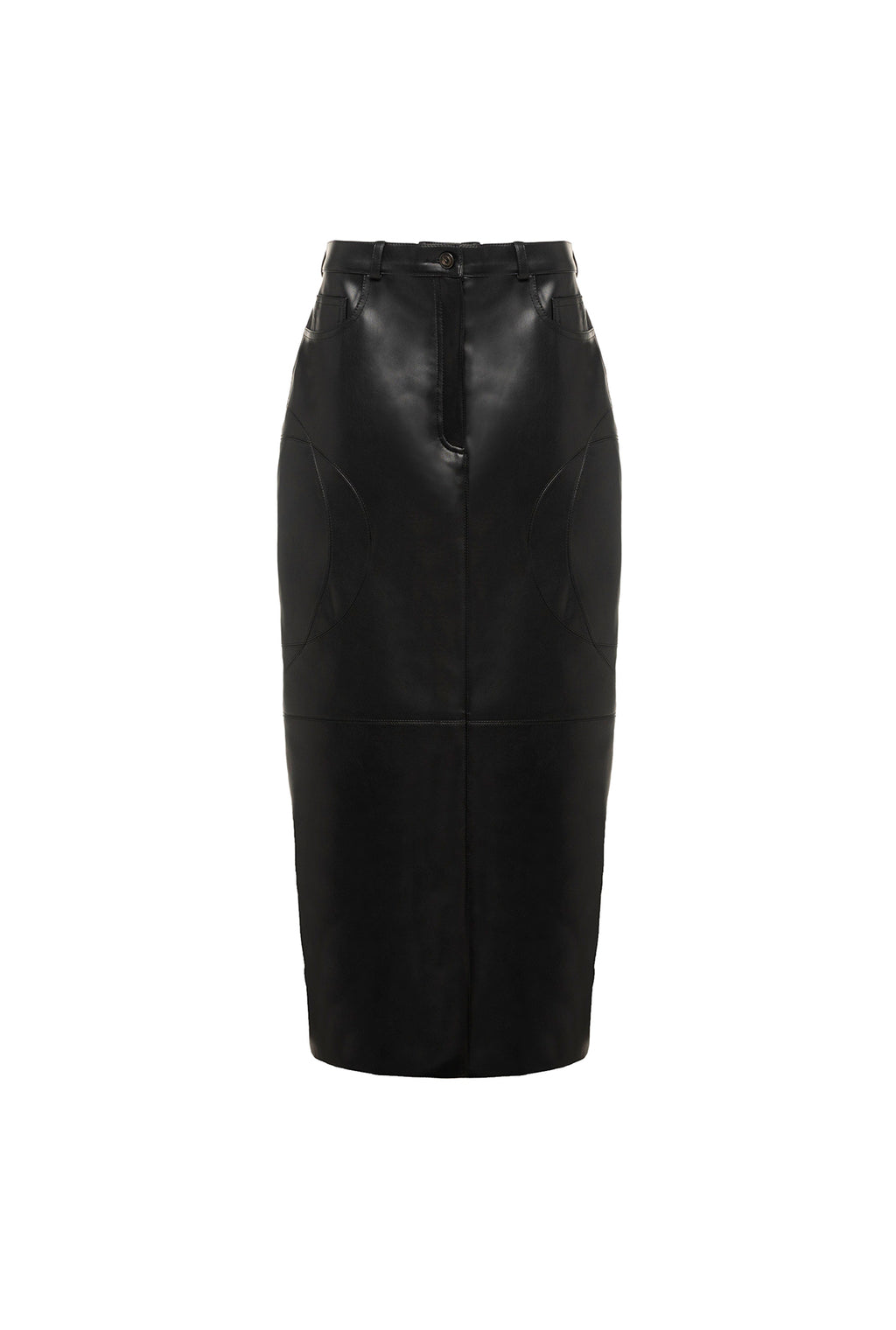 Midi Skirt With Undercuts
