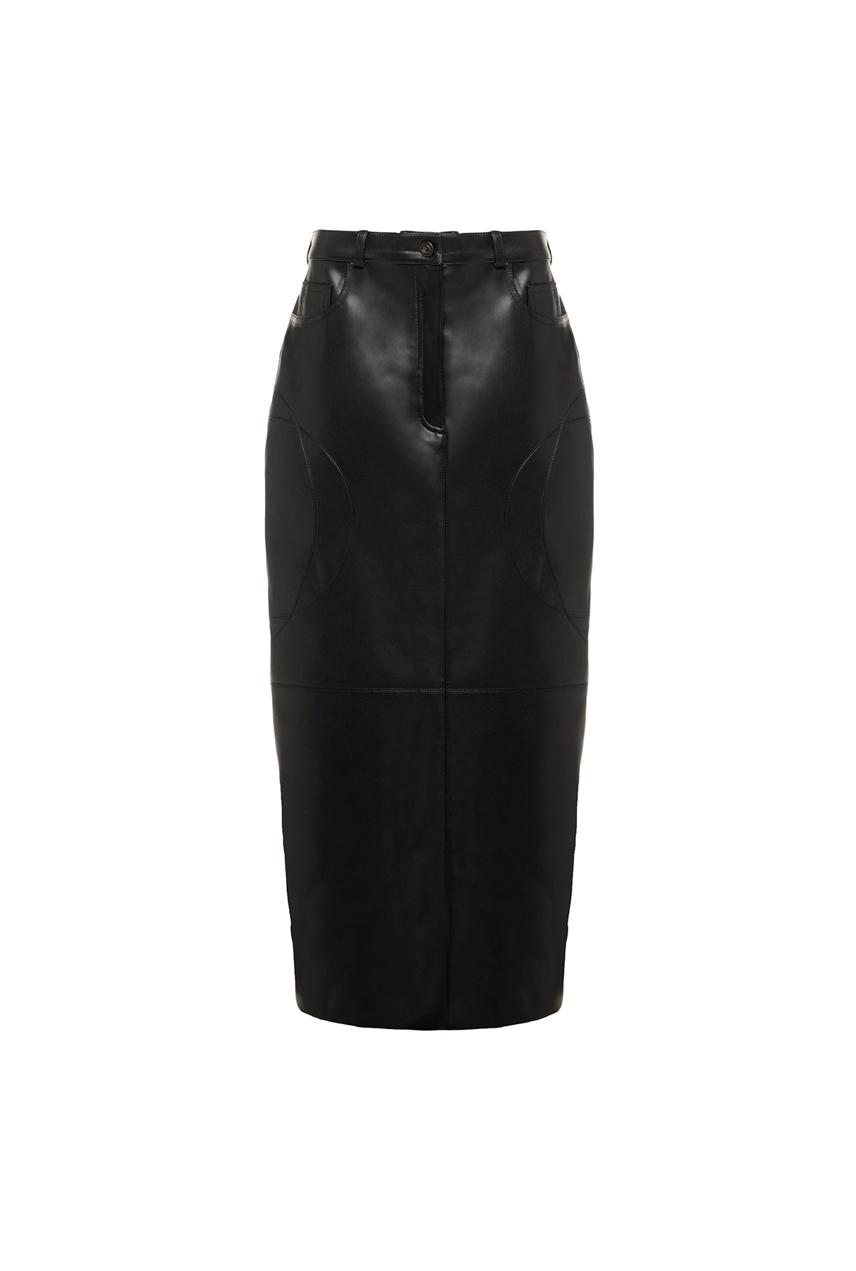 Midi Skirt With Undercuts