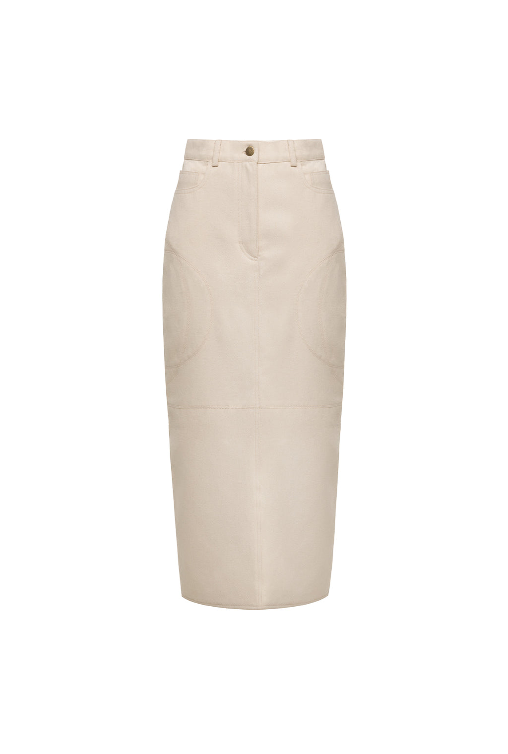 Midi Skirt With Undercuts | GASANOVA