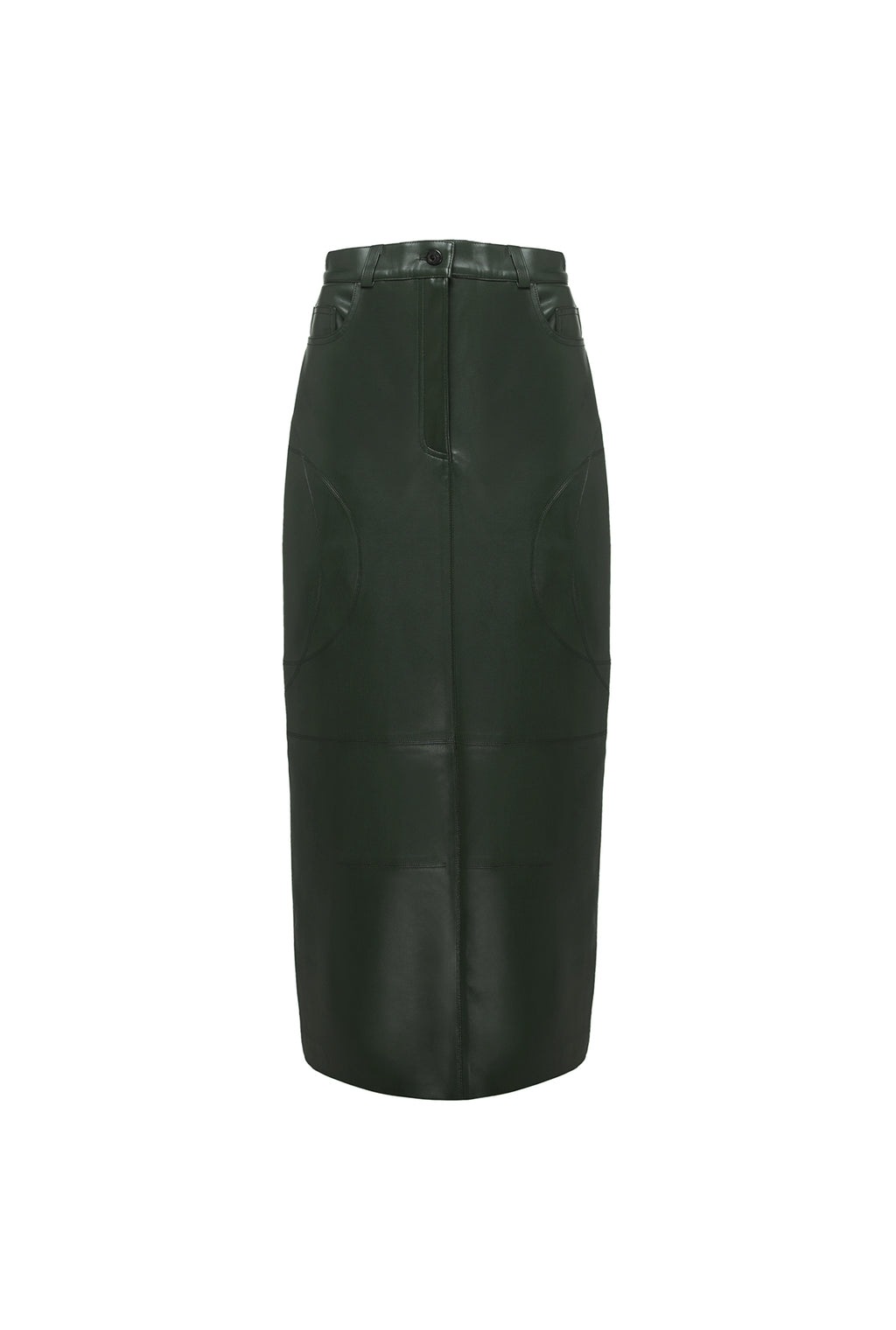 Midi Skirt With Undercuts
