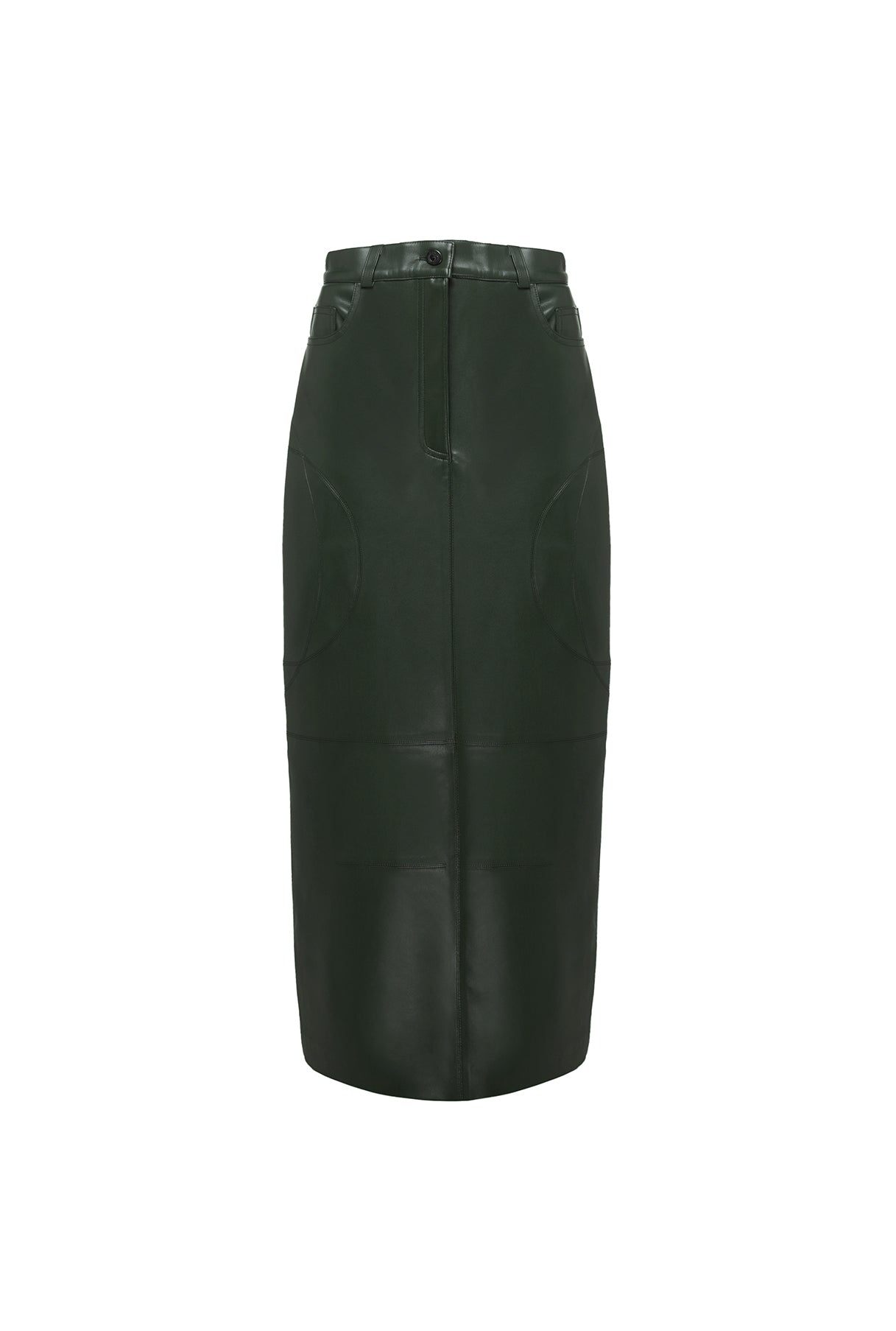 Midi Skirt With Undercuts