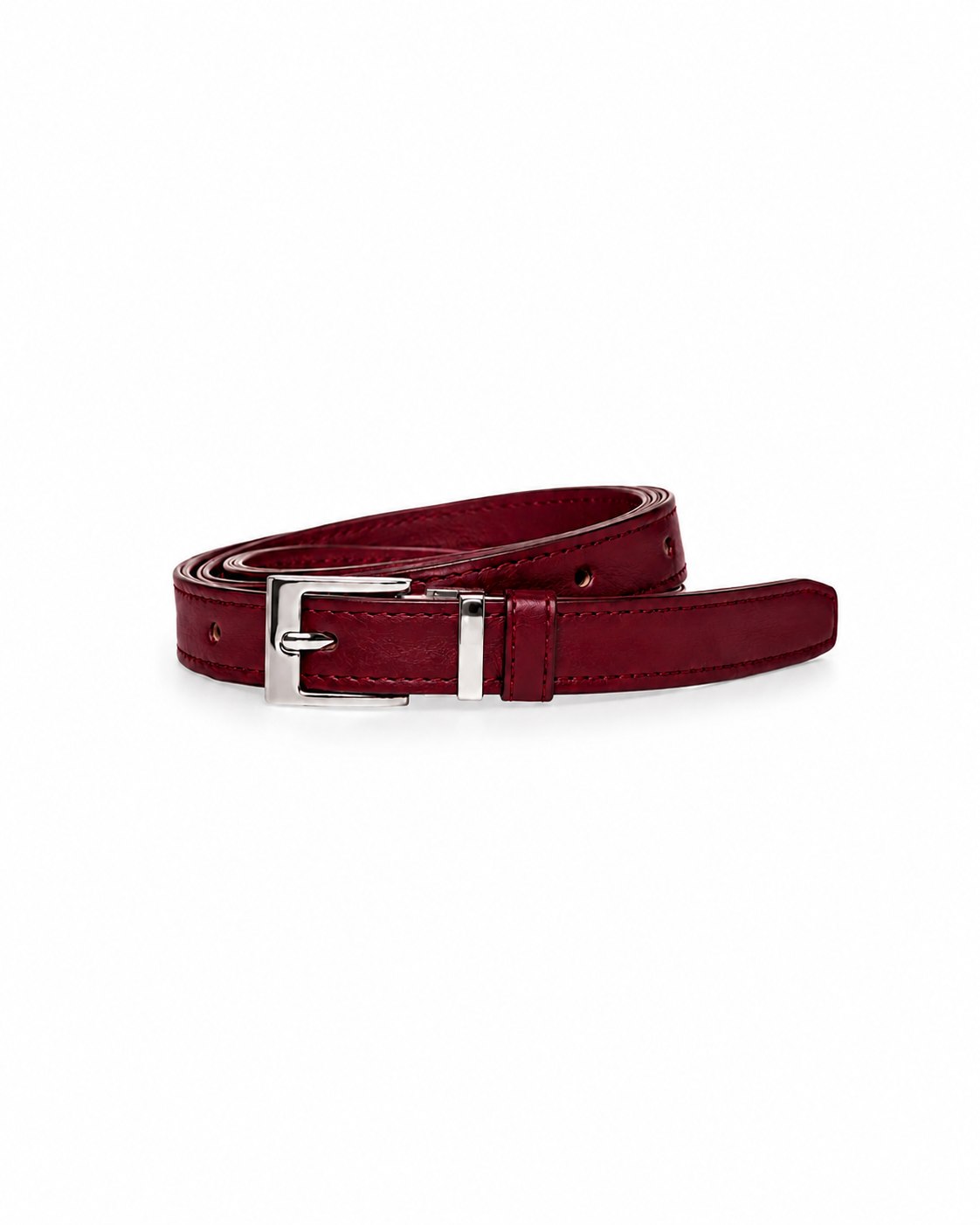 Narrow Leather Belt