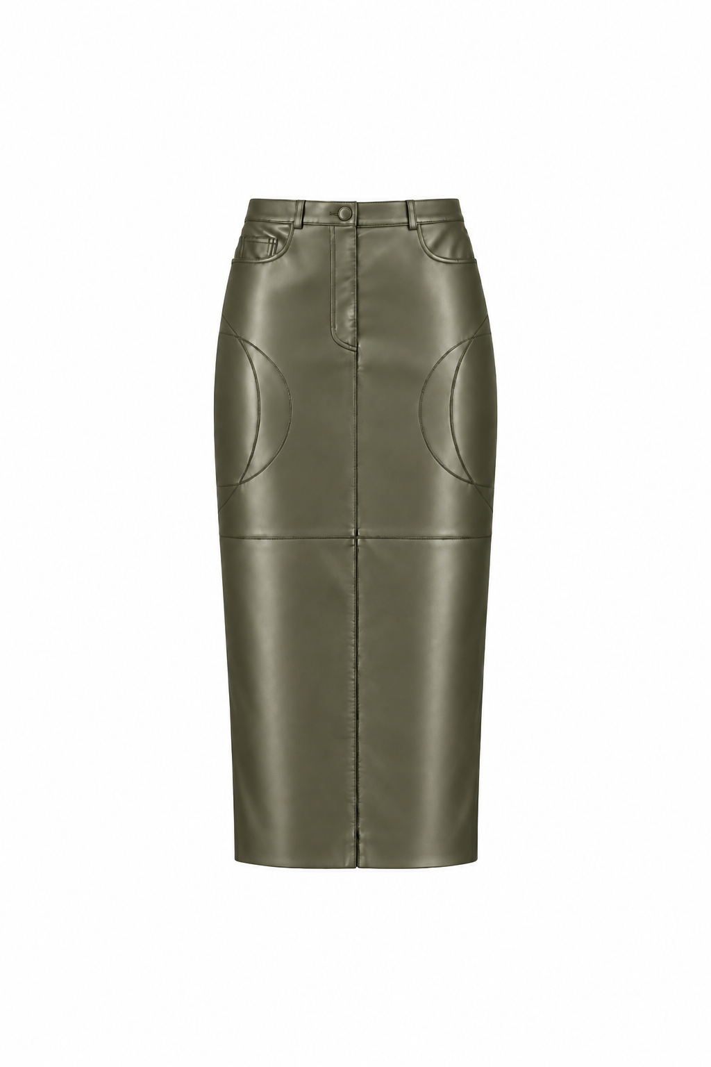 Midi Skirt With Undercuts