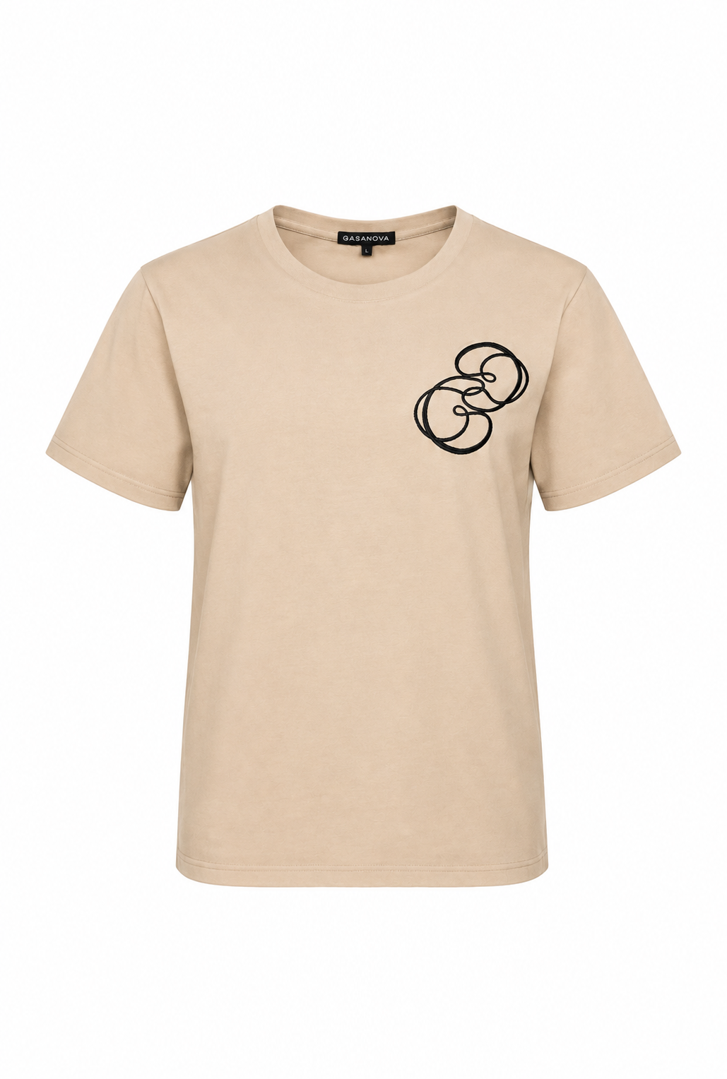 T-shirt with double monogram