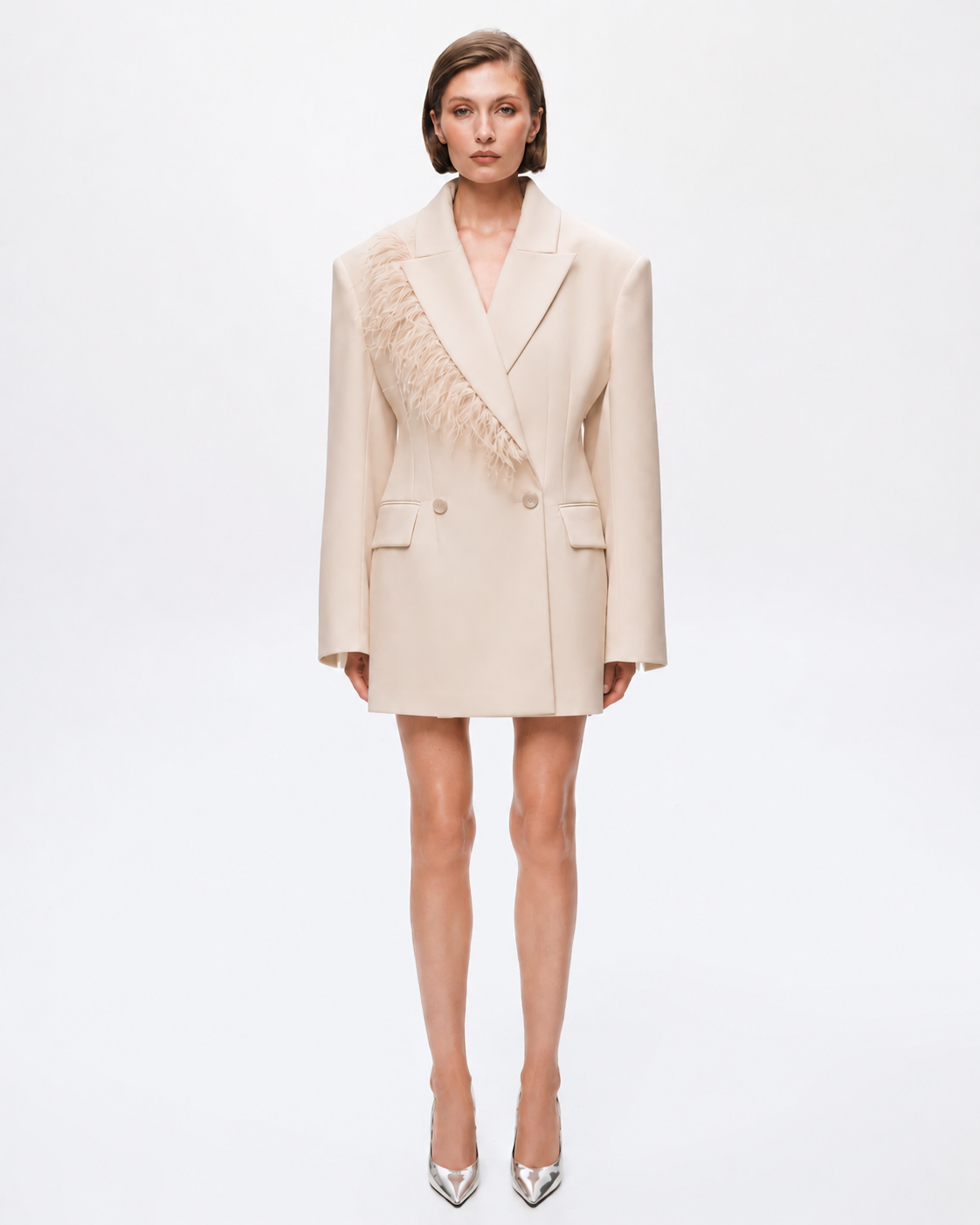 Double-Breasted Blazer Dress Mia