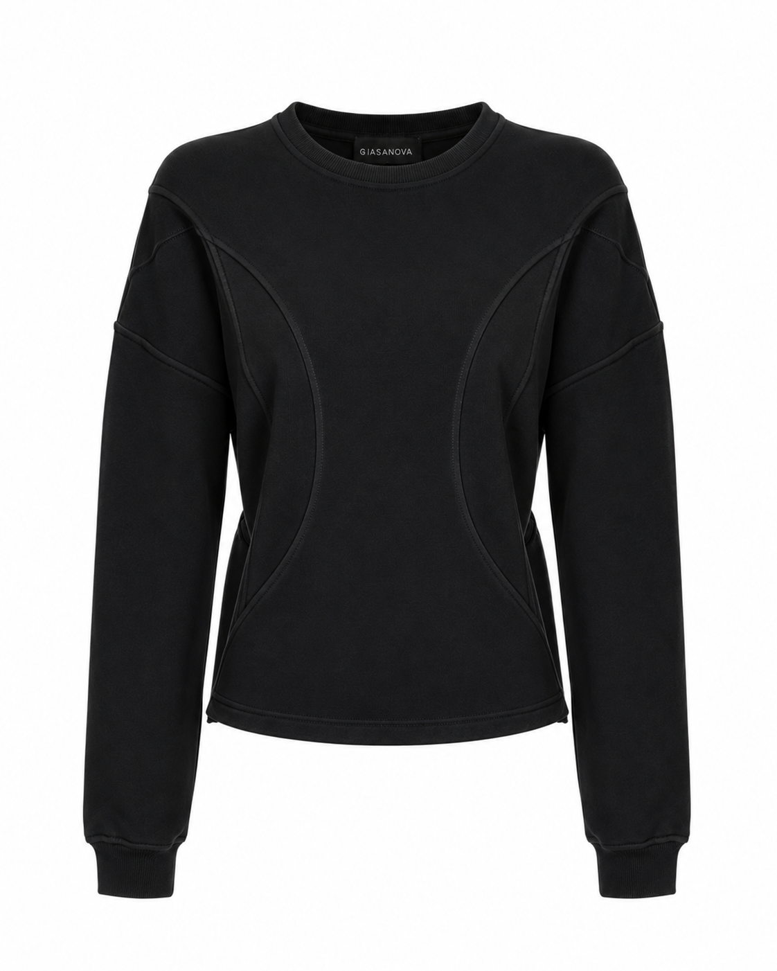 Sweatshirt with Back Straps