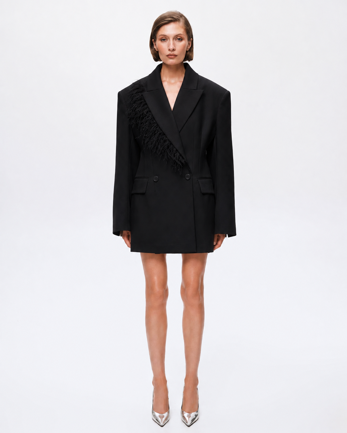 Double-Breasted Blazer Dress Mia