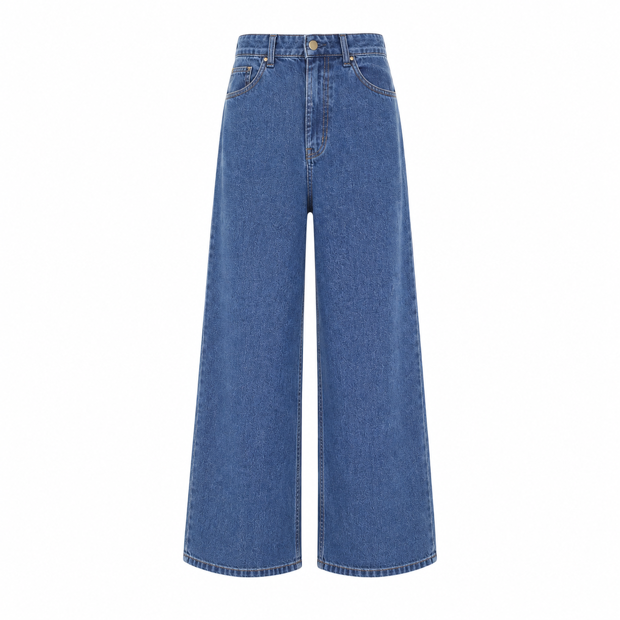 Jeans with fringe detail on the back pocket