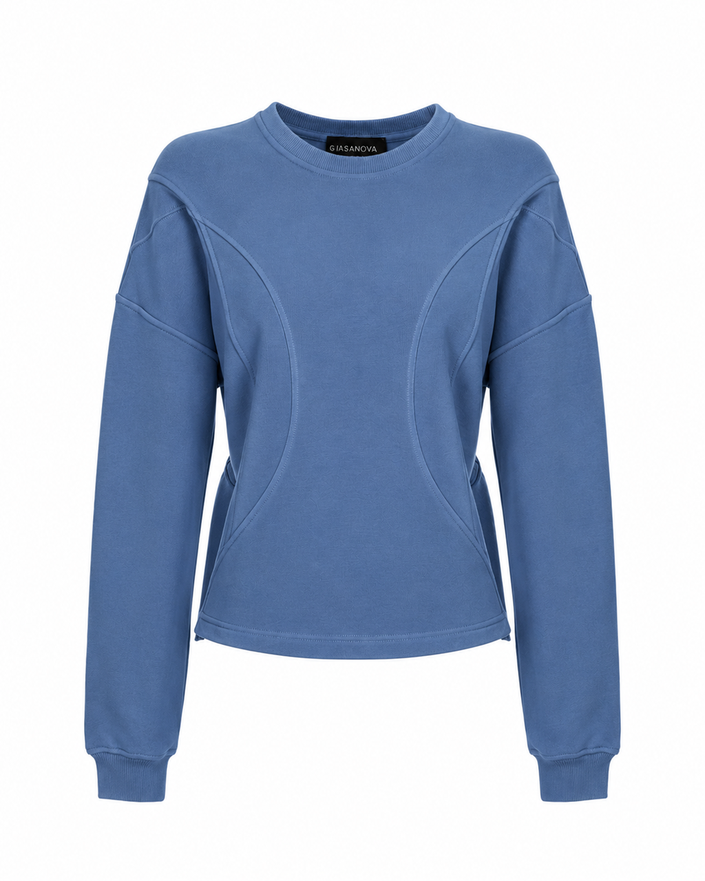 Sweatshirt with Back Straps