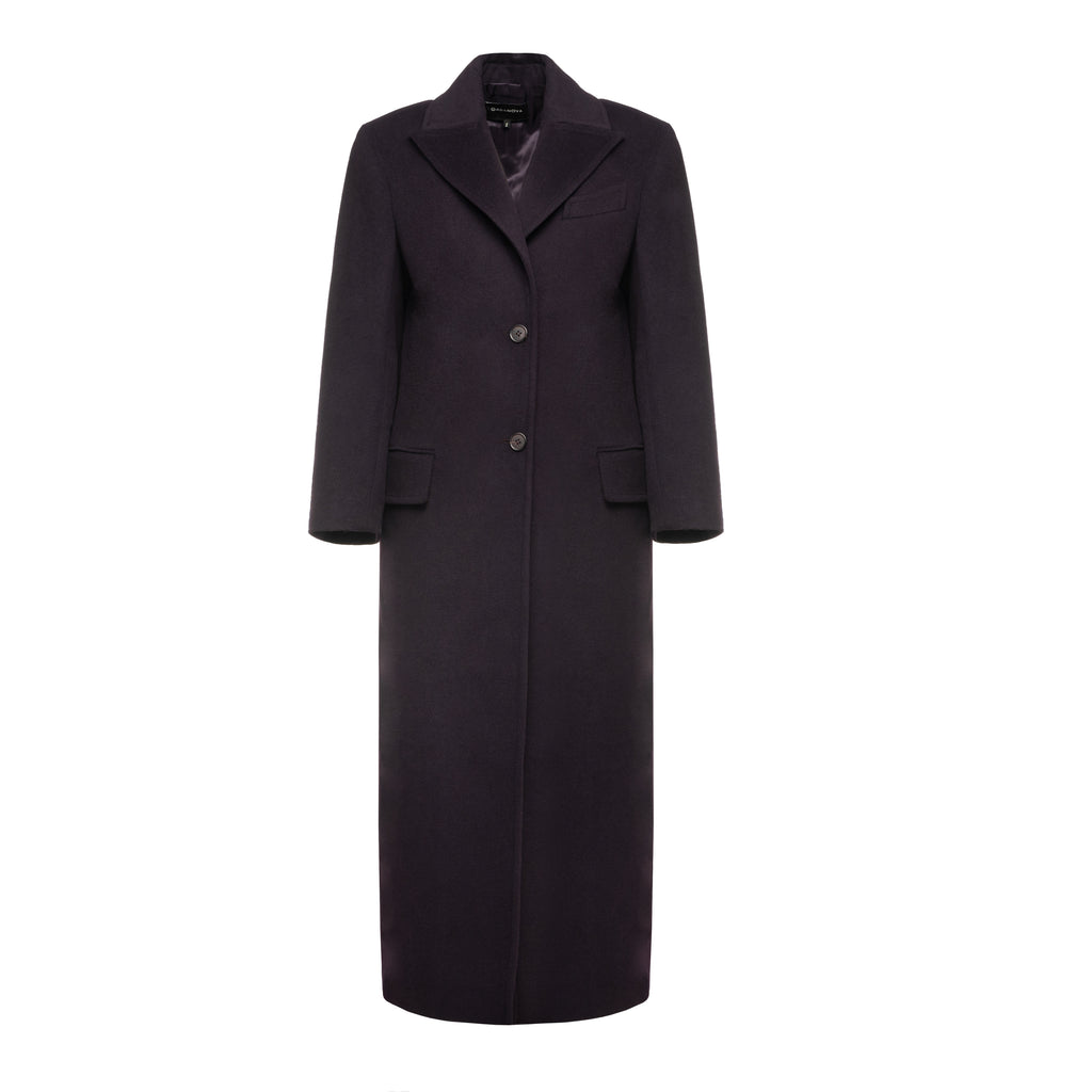 Long Single-breasted Coat