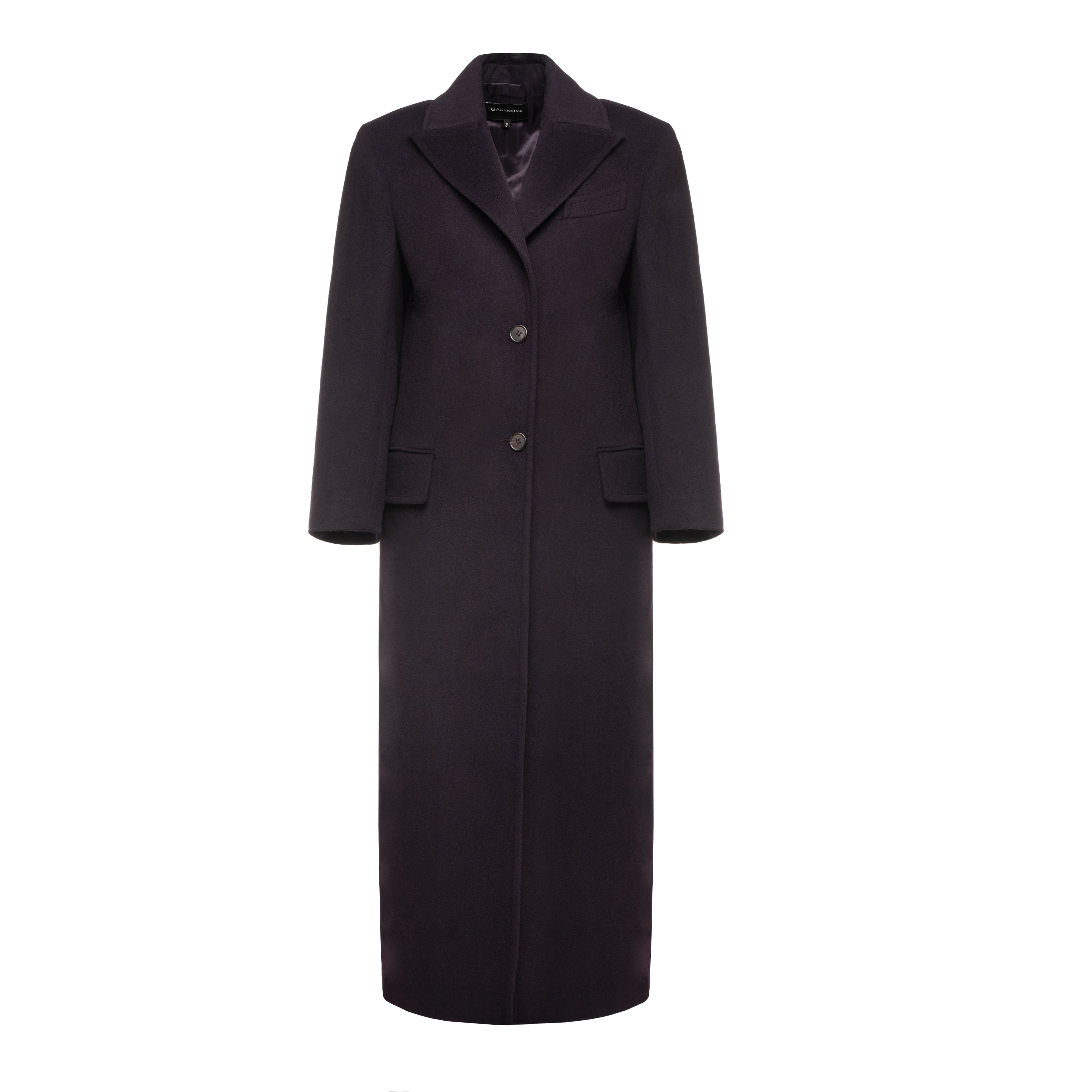 Long Single-breasted Coat