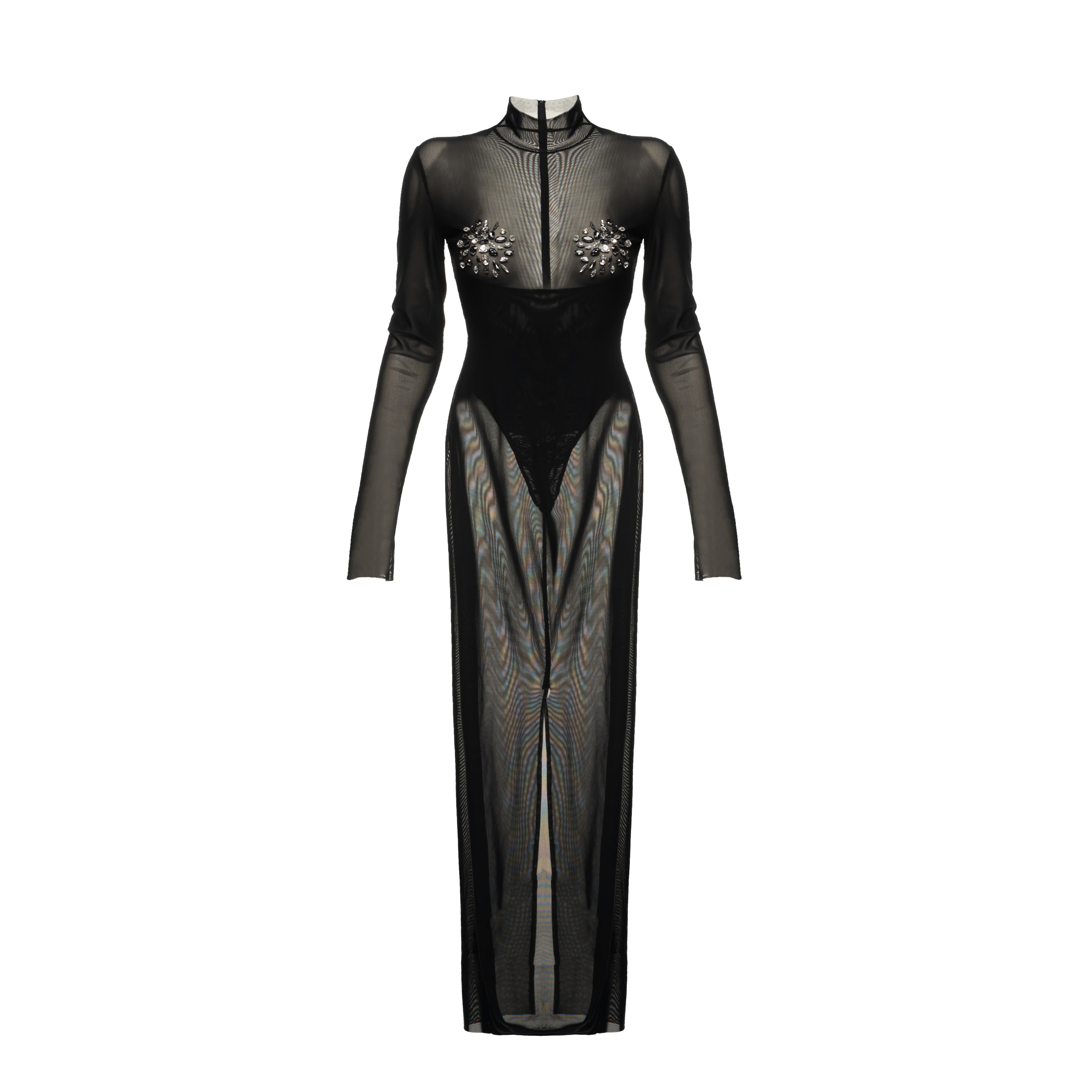 Sheer Dress with Bodysuit Klaudia