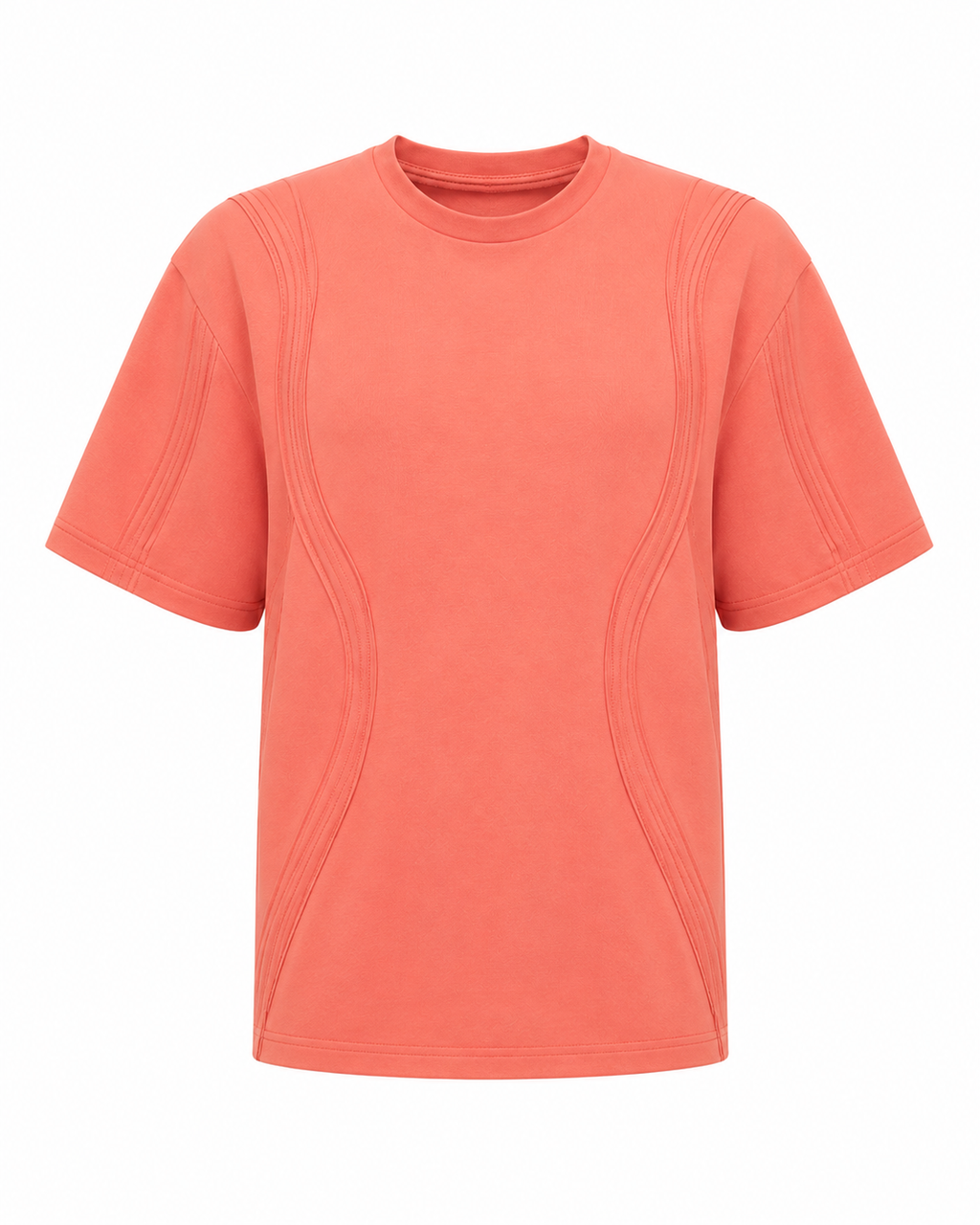 T-shirt with 3D Waves