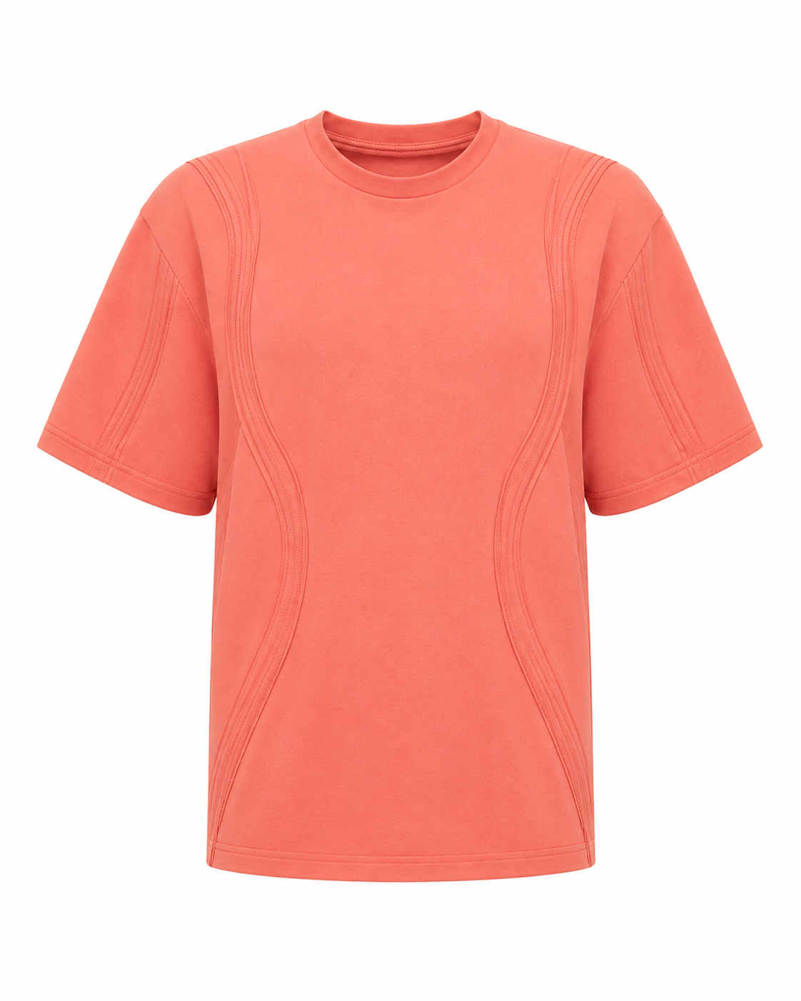 T-shirt with 3D Waves