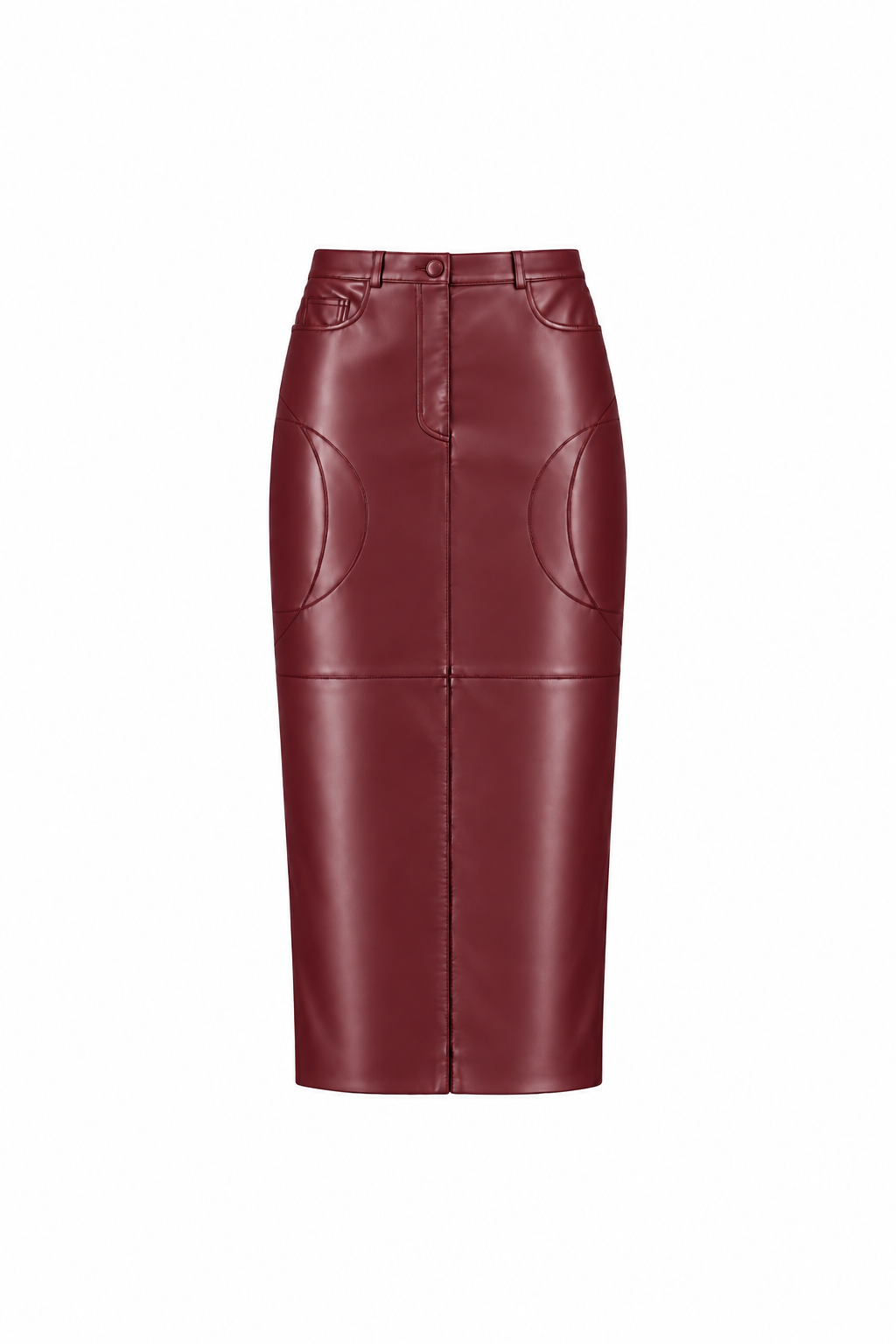 Midi Skirt With Undercuts