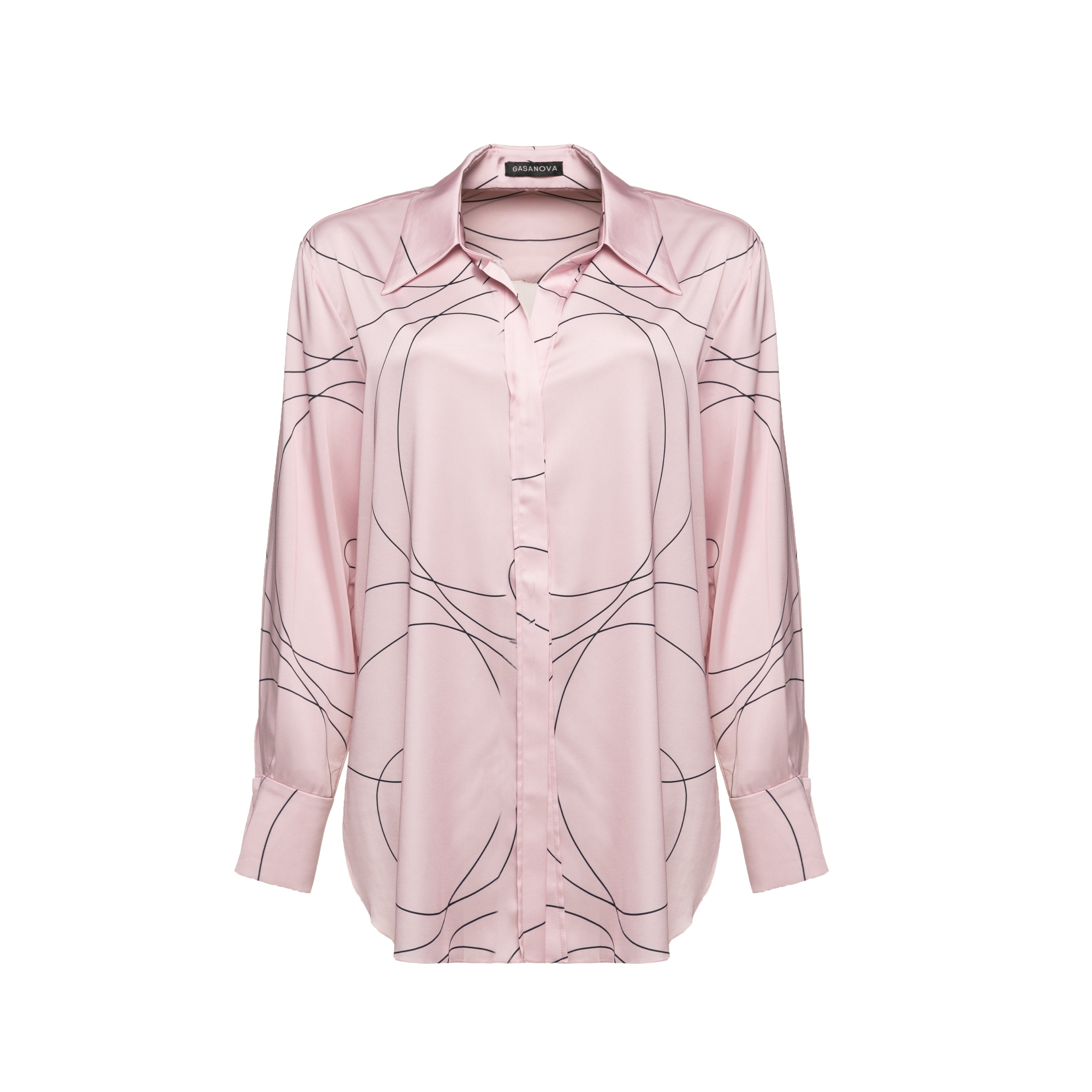 Monogram Silk Shirt