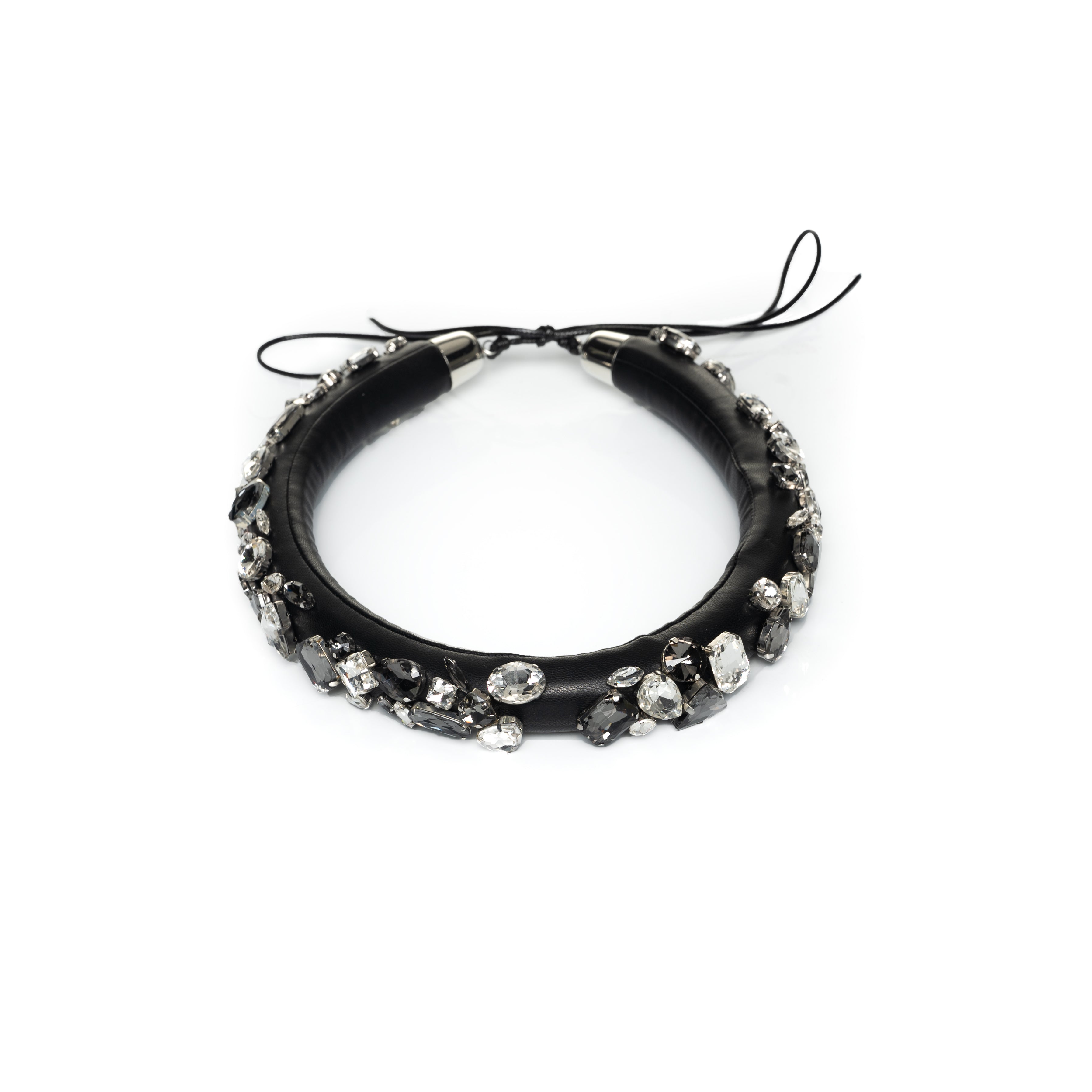 Belt with crystals