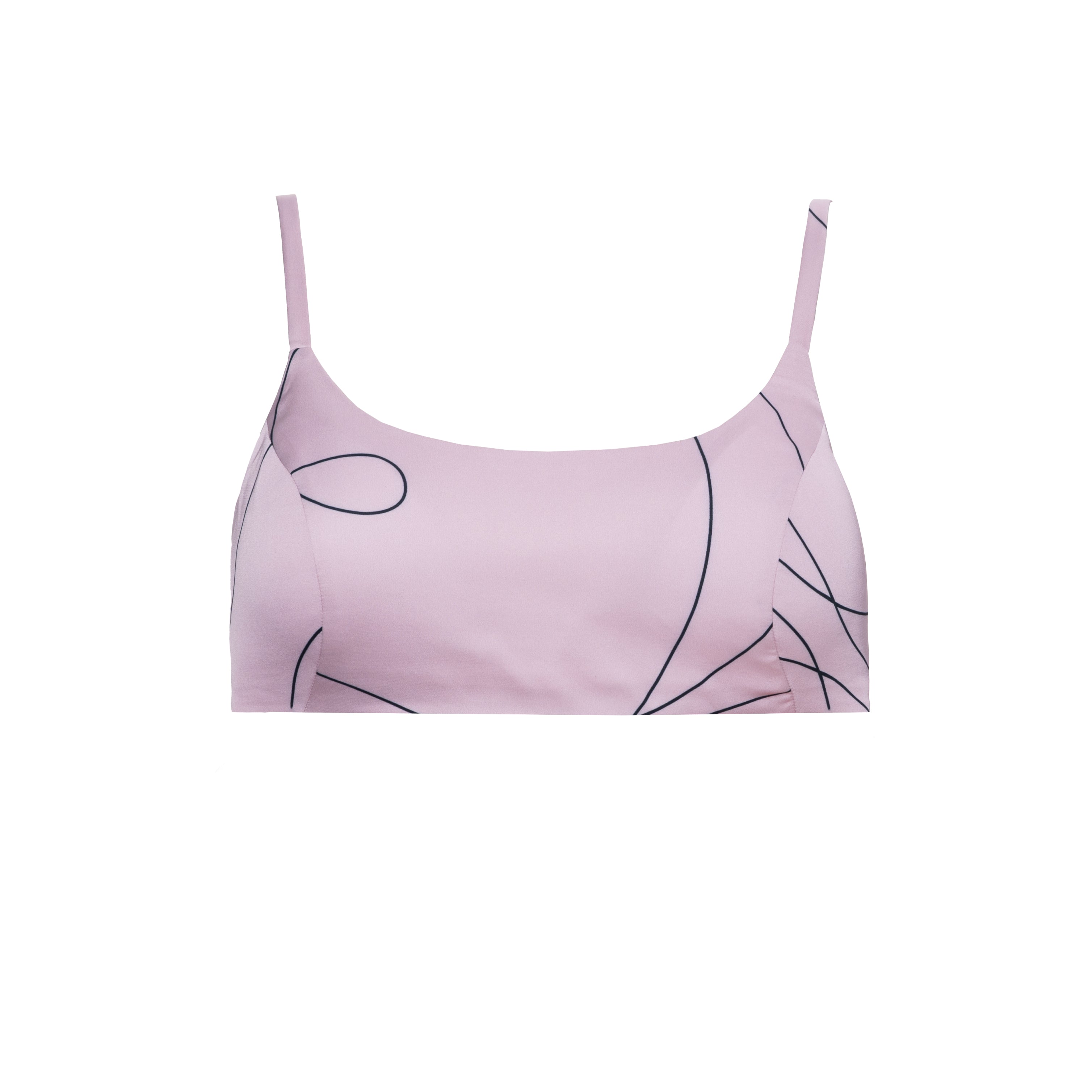 Monogram Silk Top
