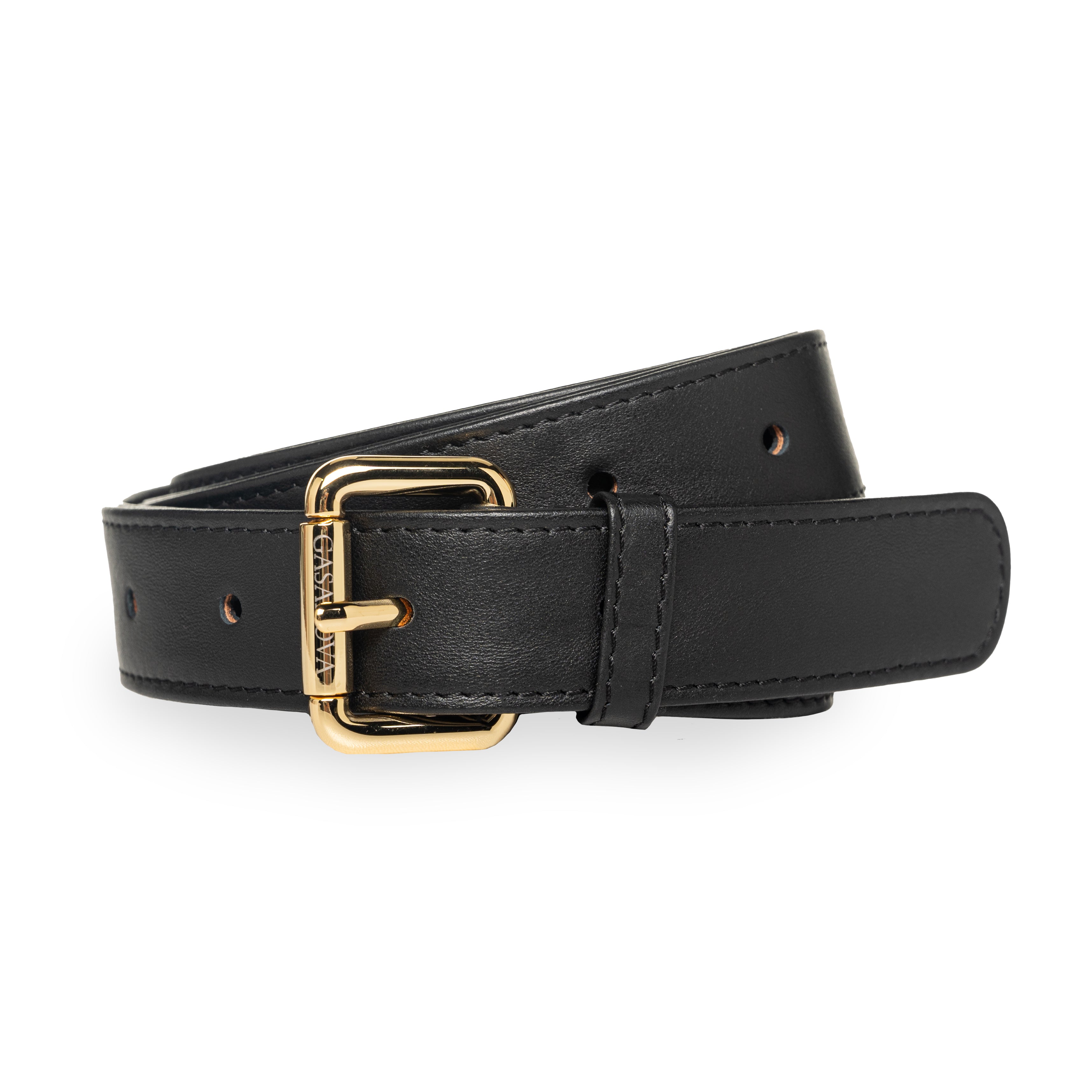 Gold-tone Buckle Belt